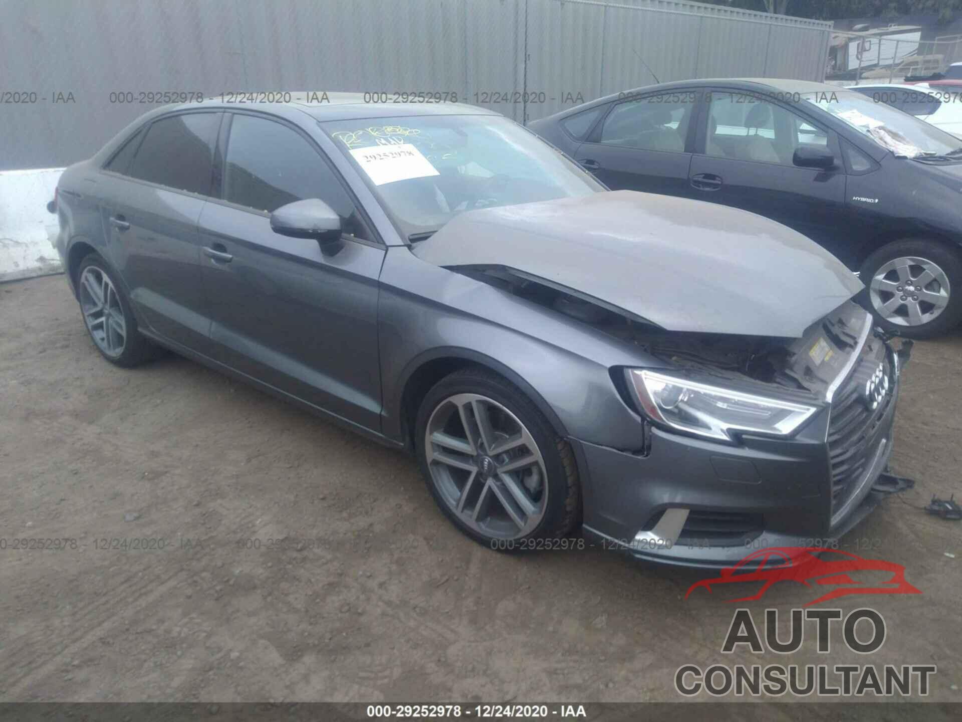 AUDI A3 SEDAN 2018 - WAUAUGFF9J1091856