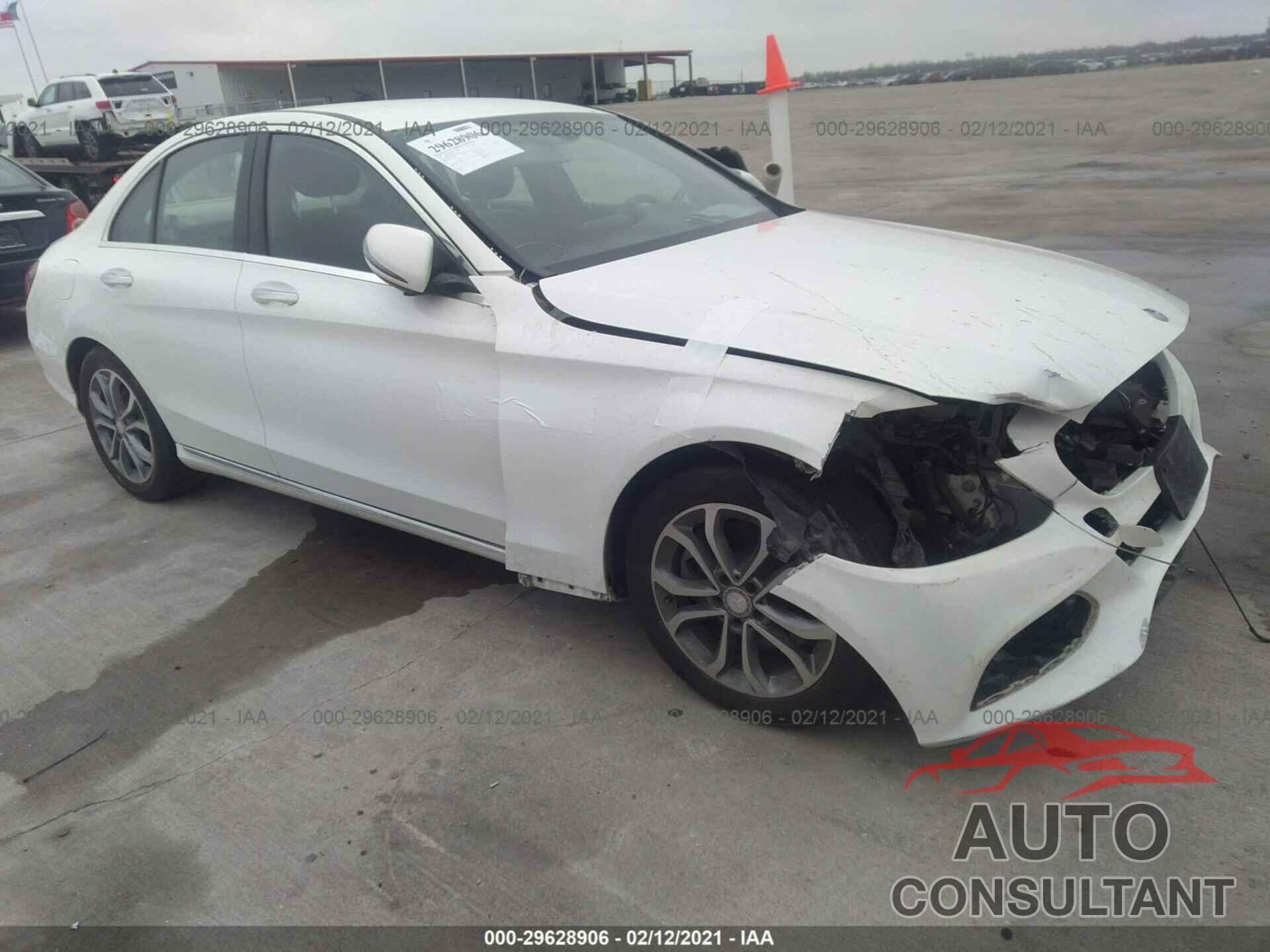 MERCEDES-BENZ C-CLASS 2016 - 55SWF4JB4GU161672