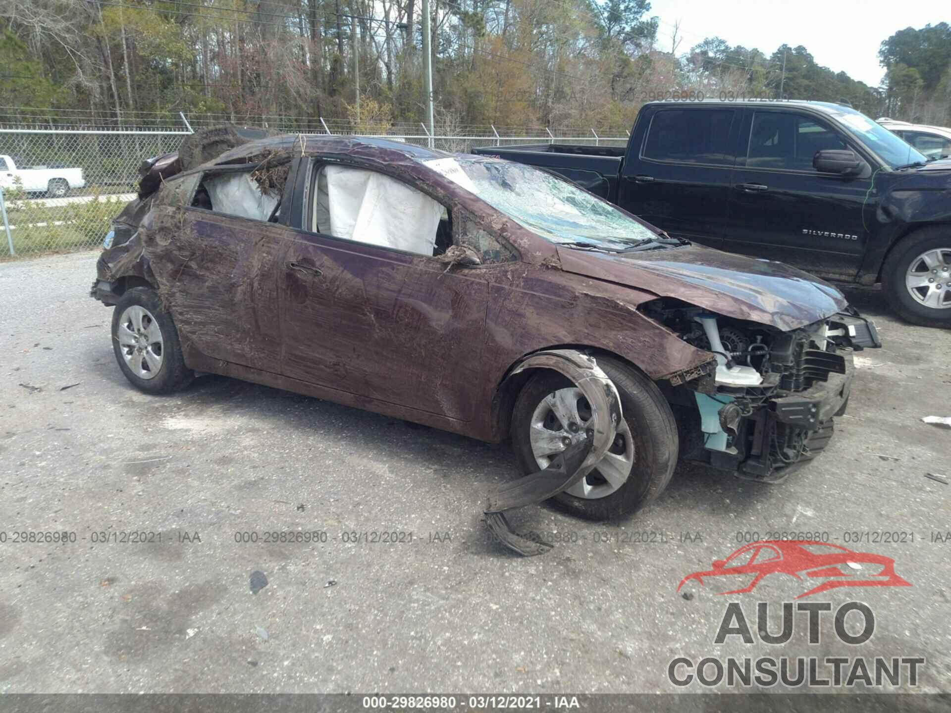 KIA FORTE 2017 - 3KPFK4A73HE006563