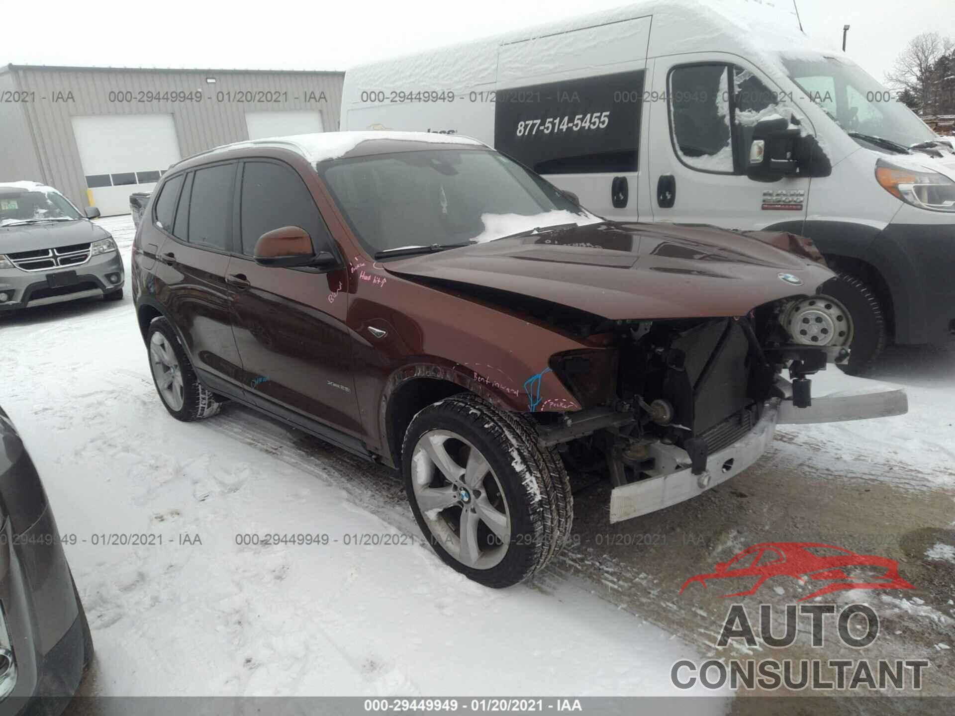 BMW X3 2017 - 5UXWX9C56H0D96983