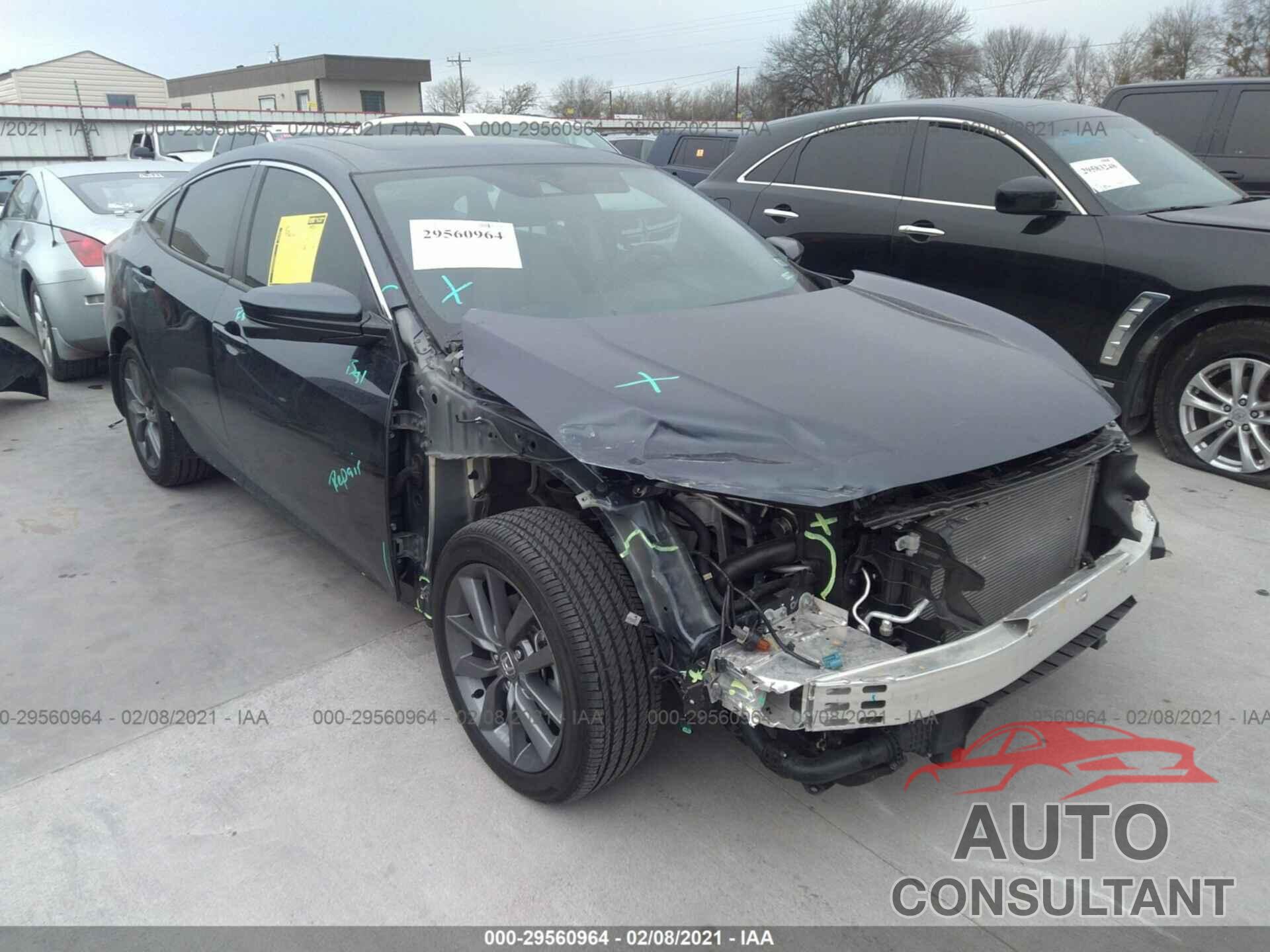 HONDA CIVIC SEDAN 2019 - 19XFC1F34KE013790