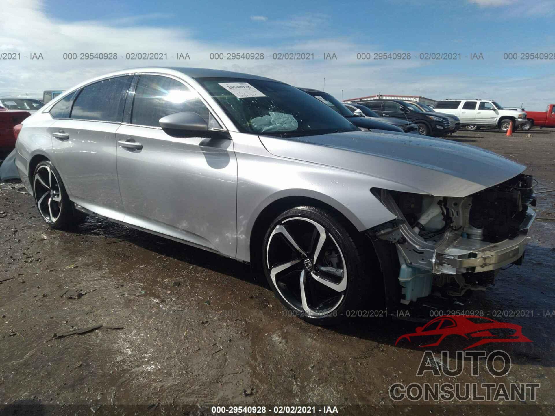 HONDA ACCORD SEDAN 2019 - 1HGCV1F36KA156631