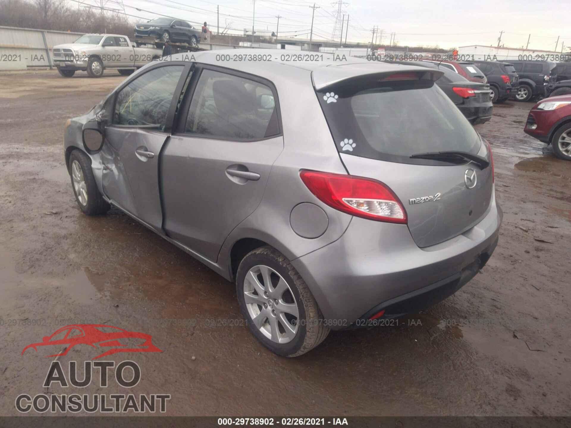 MAZDA MAZDA2 2012 - JM1DE1LYXC0147893