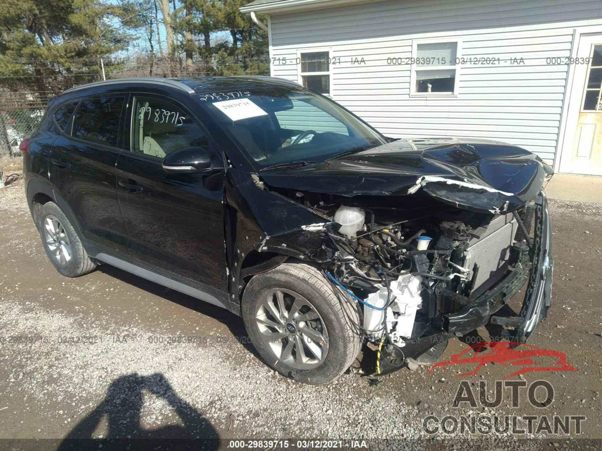 HYUNDAI TUCSON 2017 - KM8J3CA42HU534213