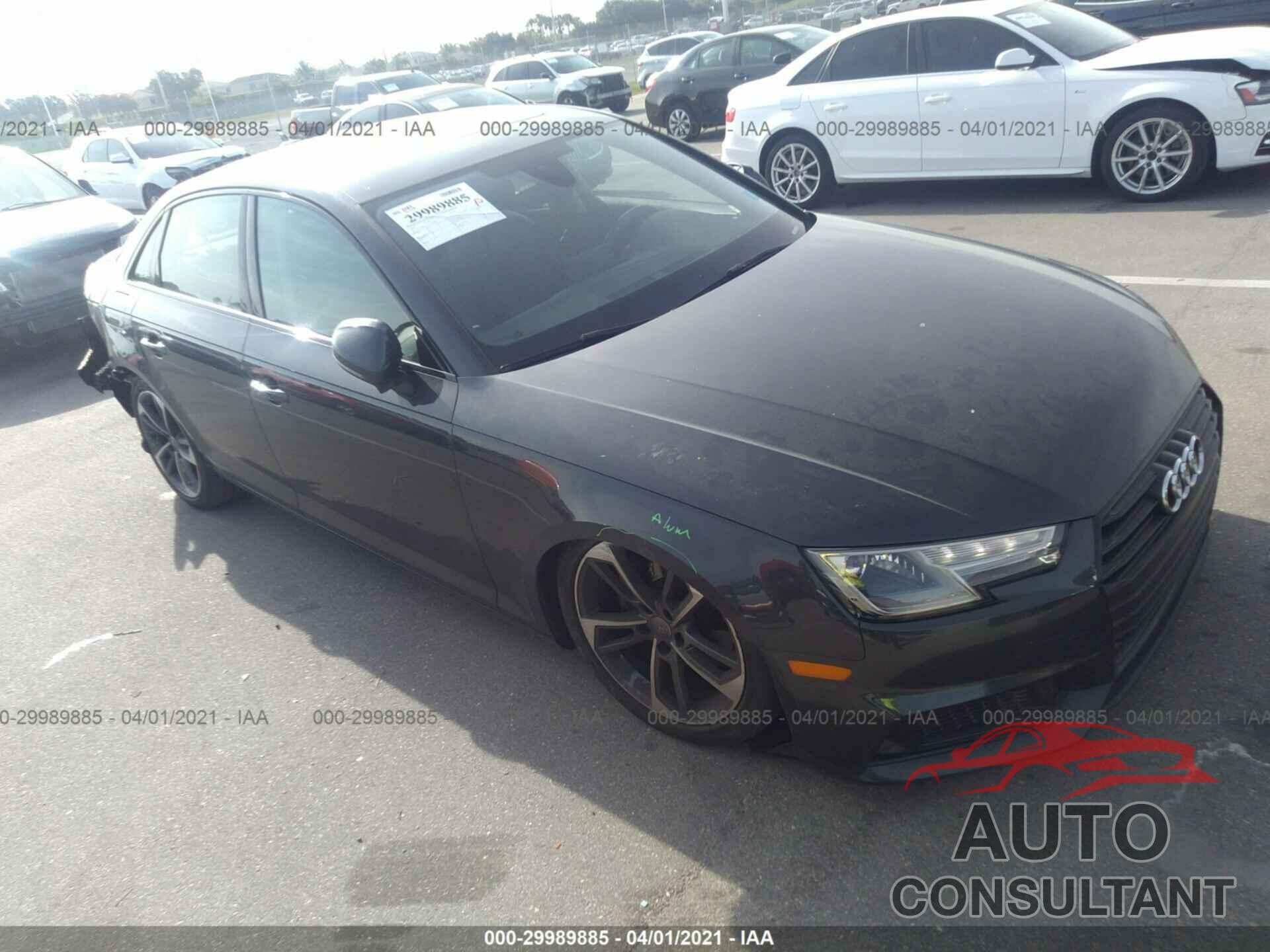 AUDI A4 2019 - WAUGMAF47KN020803