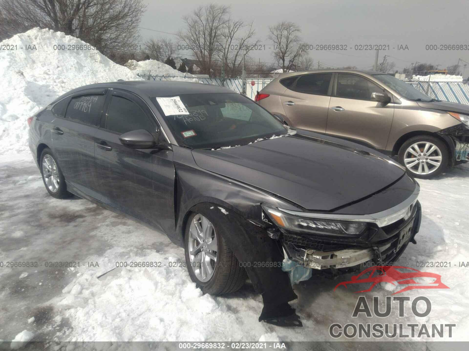 HONDA ACCORD SEDAN 2019 - 1HGCV1F12KA100314