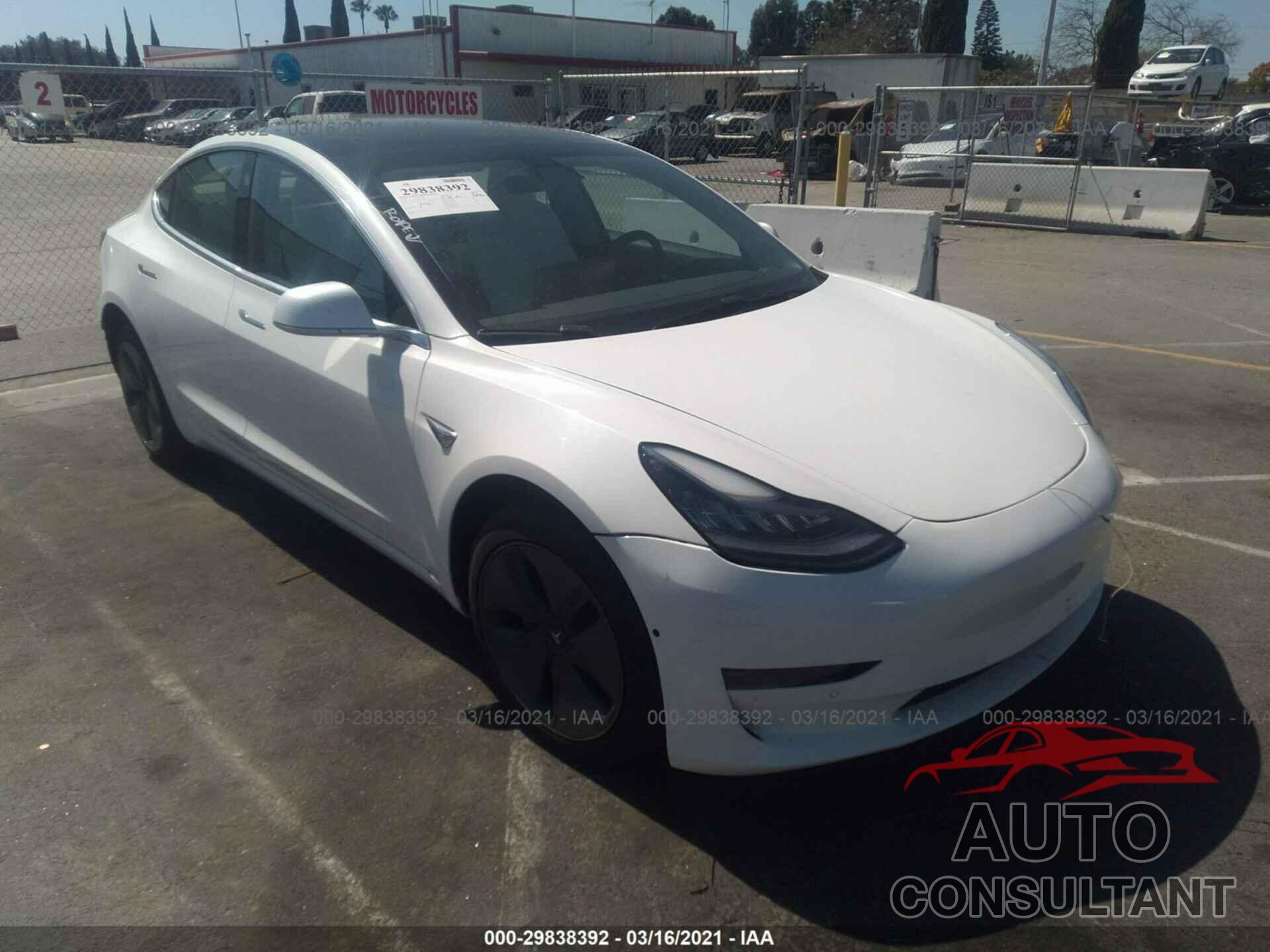 TESLA MODEL 3 2019 - 5YJ3E1EA2KF509405