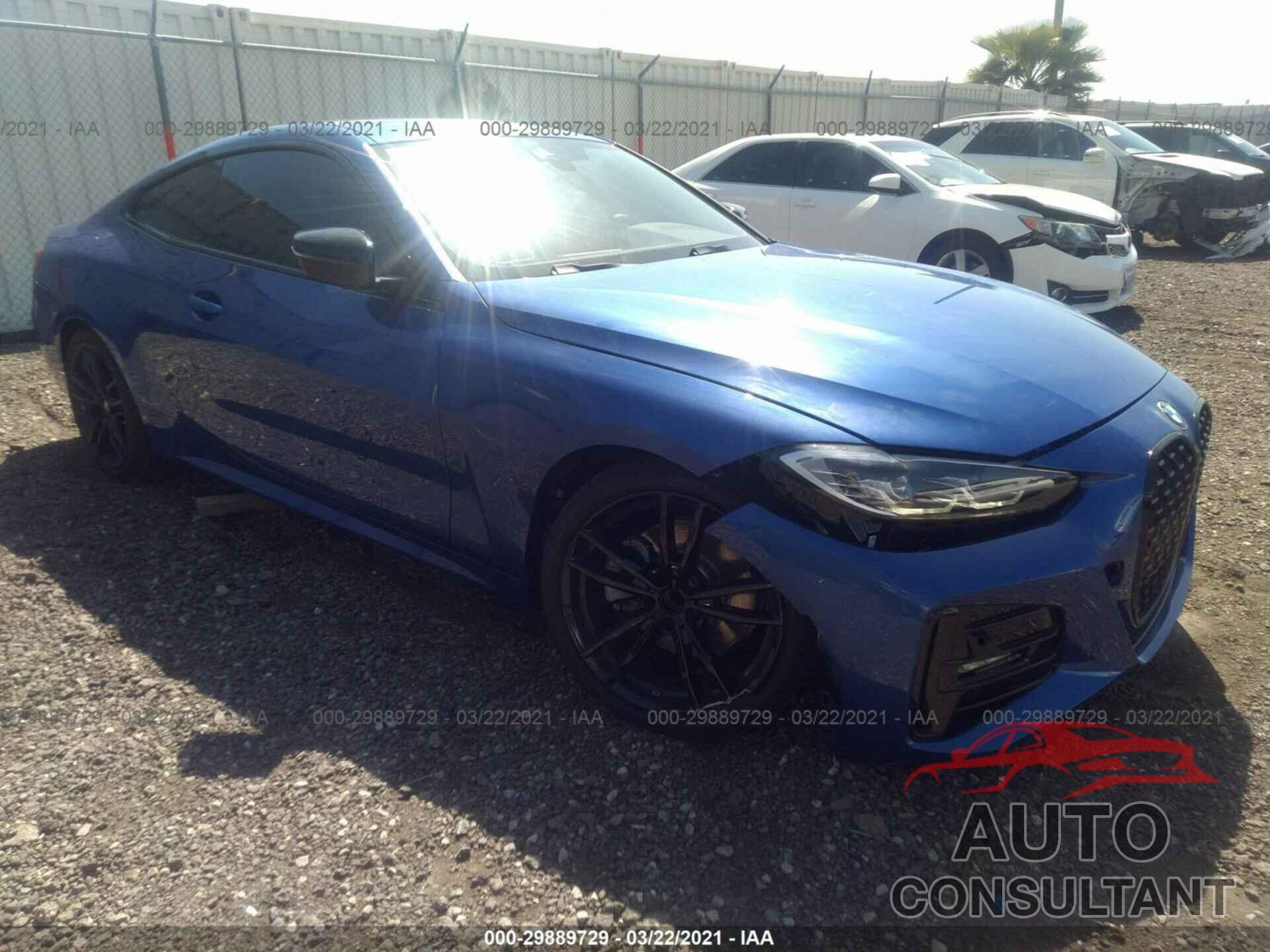 BMW 4 SERIES 2021 - WBA53AP02MCG14920