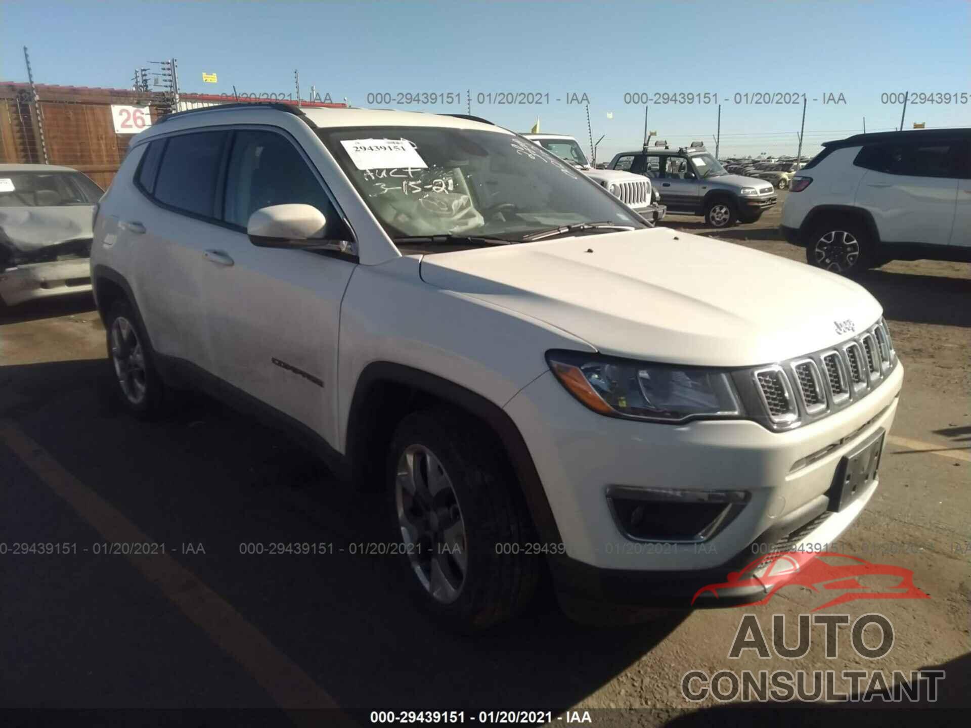 JEEP COMPASS 2020 - 3C4NJDCBXLT221474
