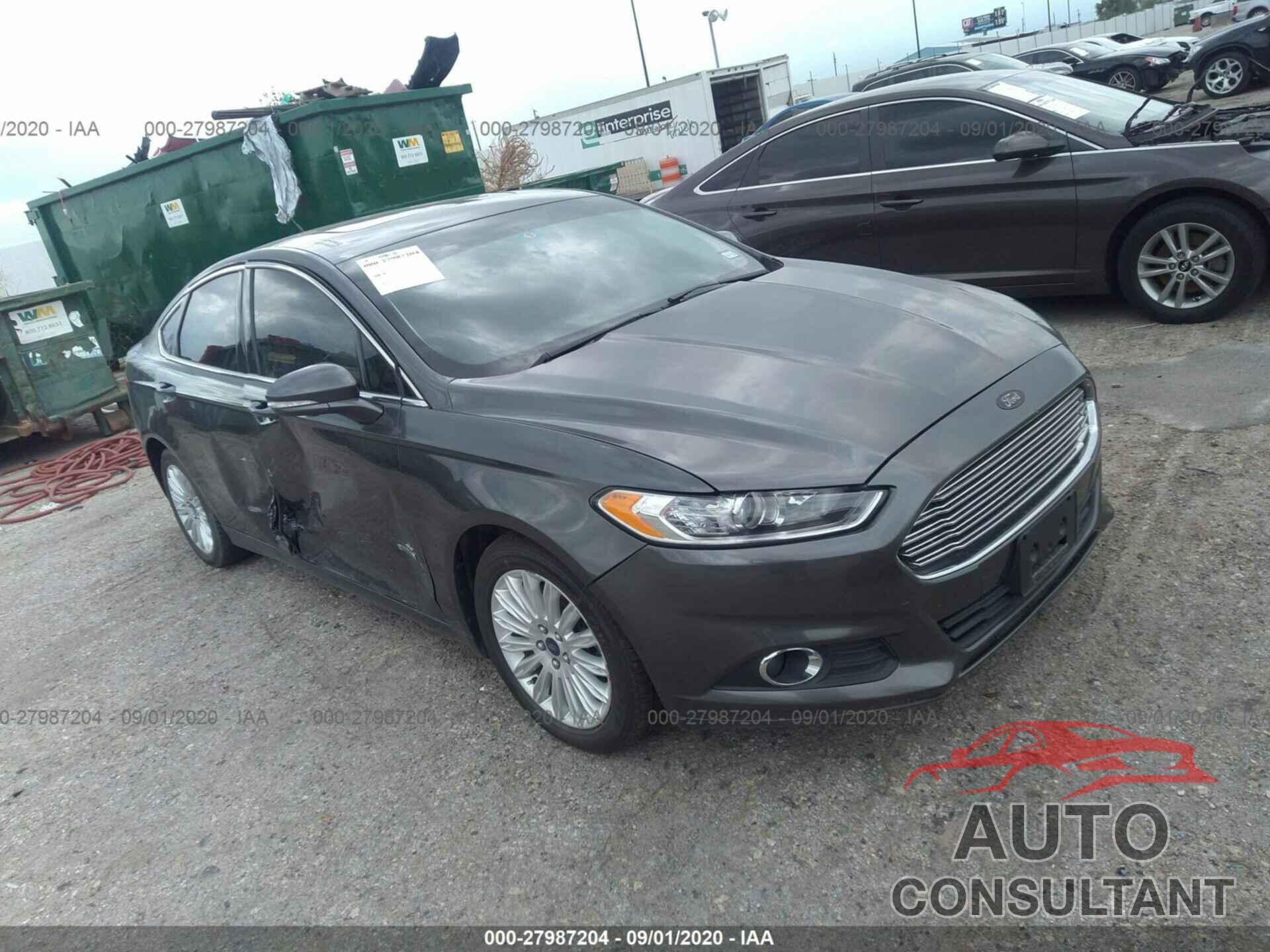 FORD FUSION ENERGI 2016 - 3FA6P0PU1GR201209