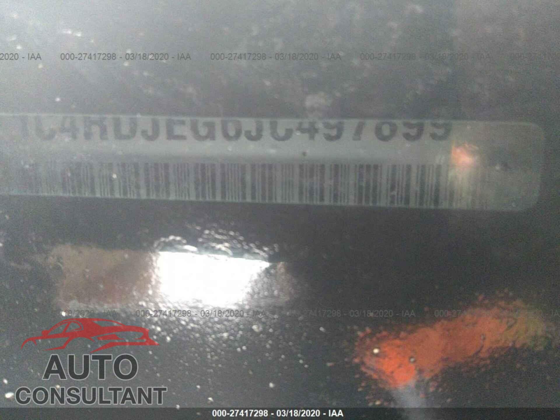 Dodge Durango 2018 - 1C4RDJEG6JC497899