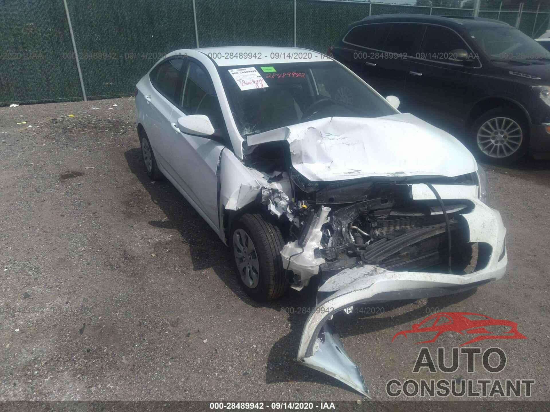 HYUNDAI ACCENT 2017 - KMHCT4AE7HU317554