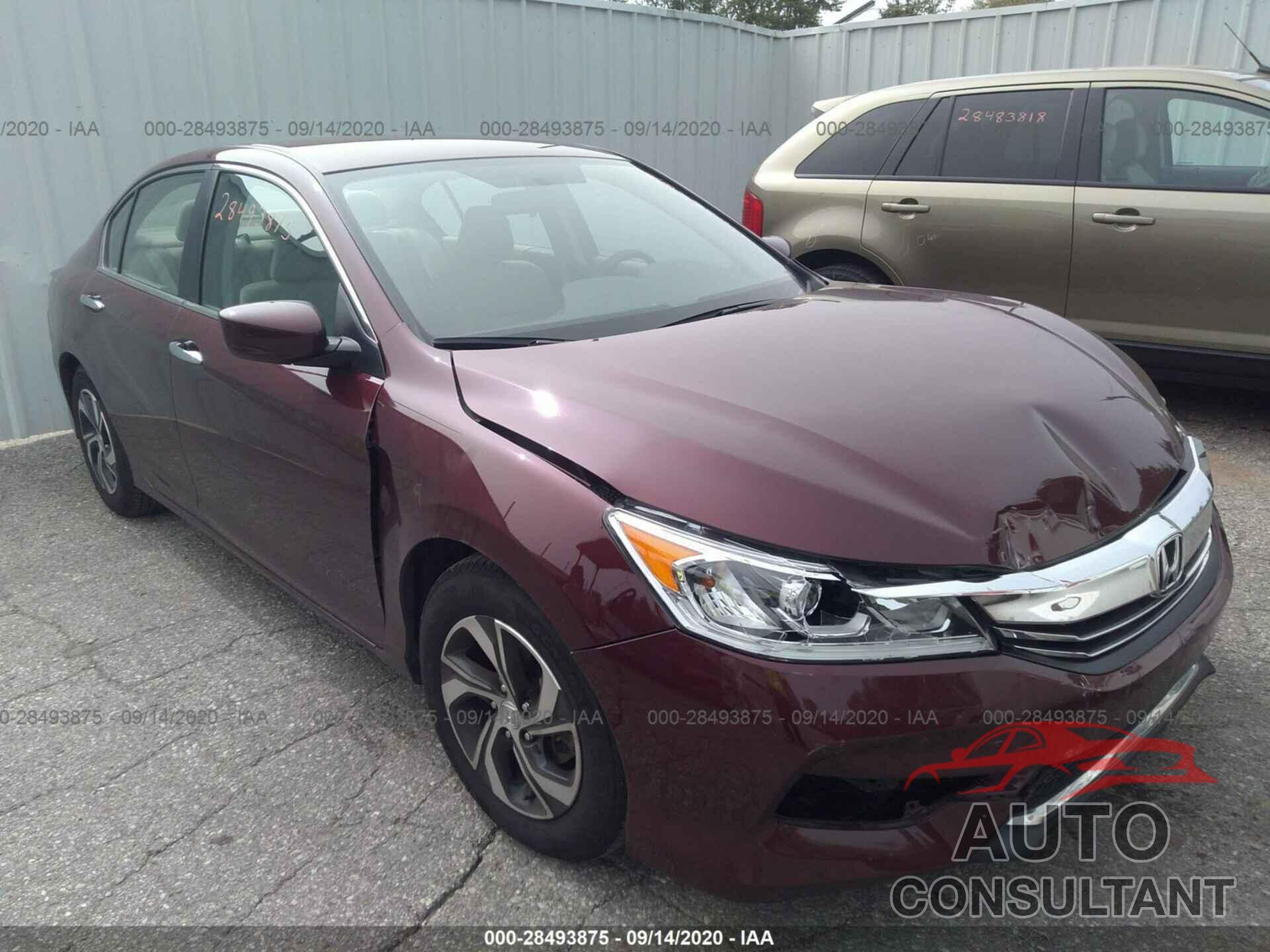 HONDA ACCORD SEDAN 2017 - 1HGCR2F32HA122382