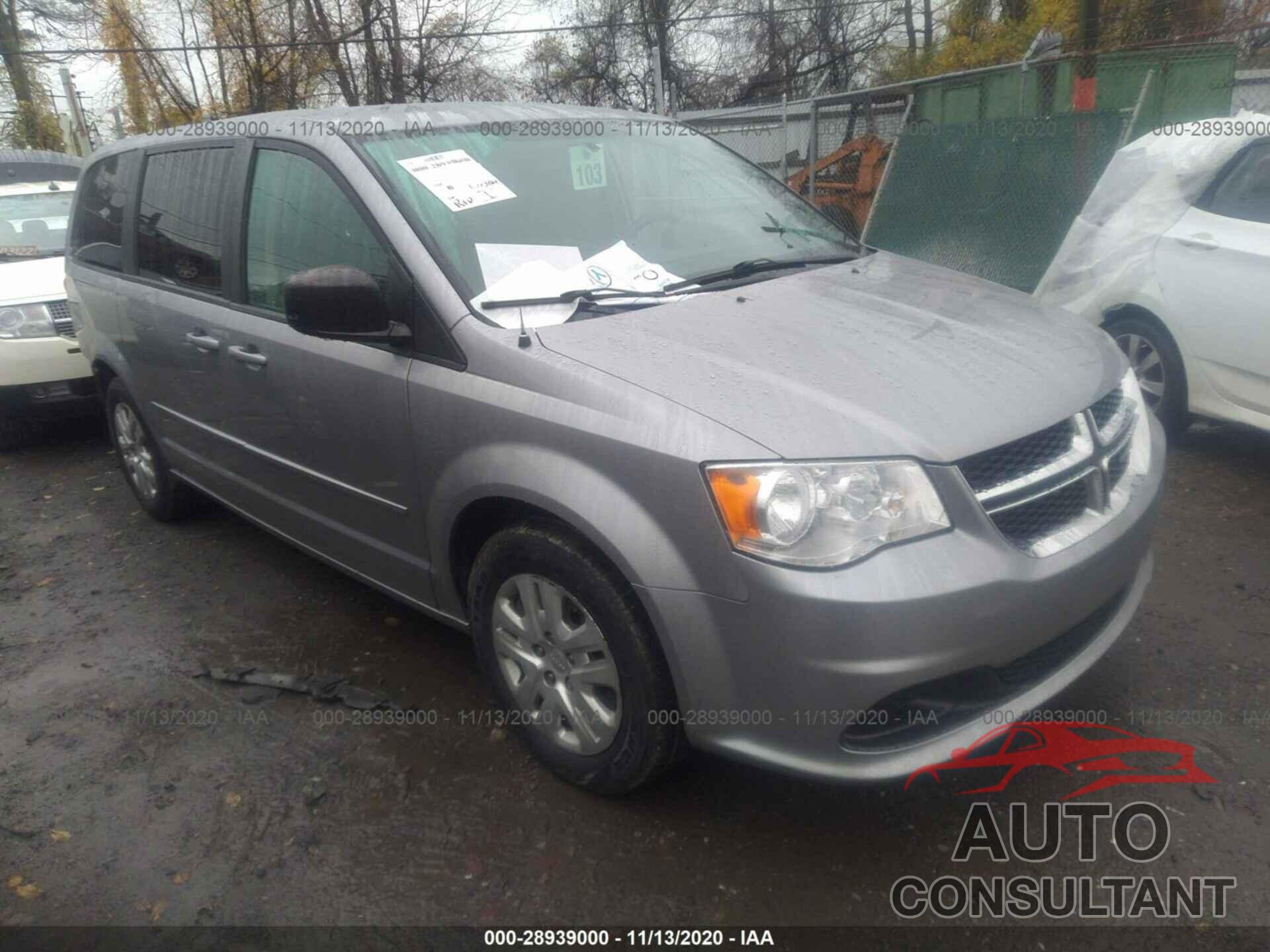 DODGE GRAND CARAVAN 2017 - 2C4RDGBG7HR646474