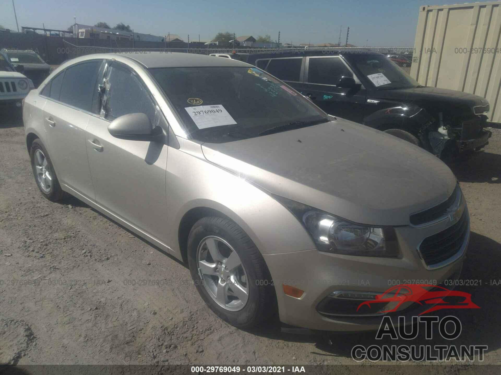 CHEVROLET CRUZE LIMITED 2016 - 1G1PE5SB4G7165409