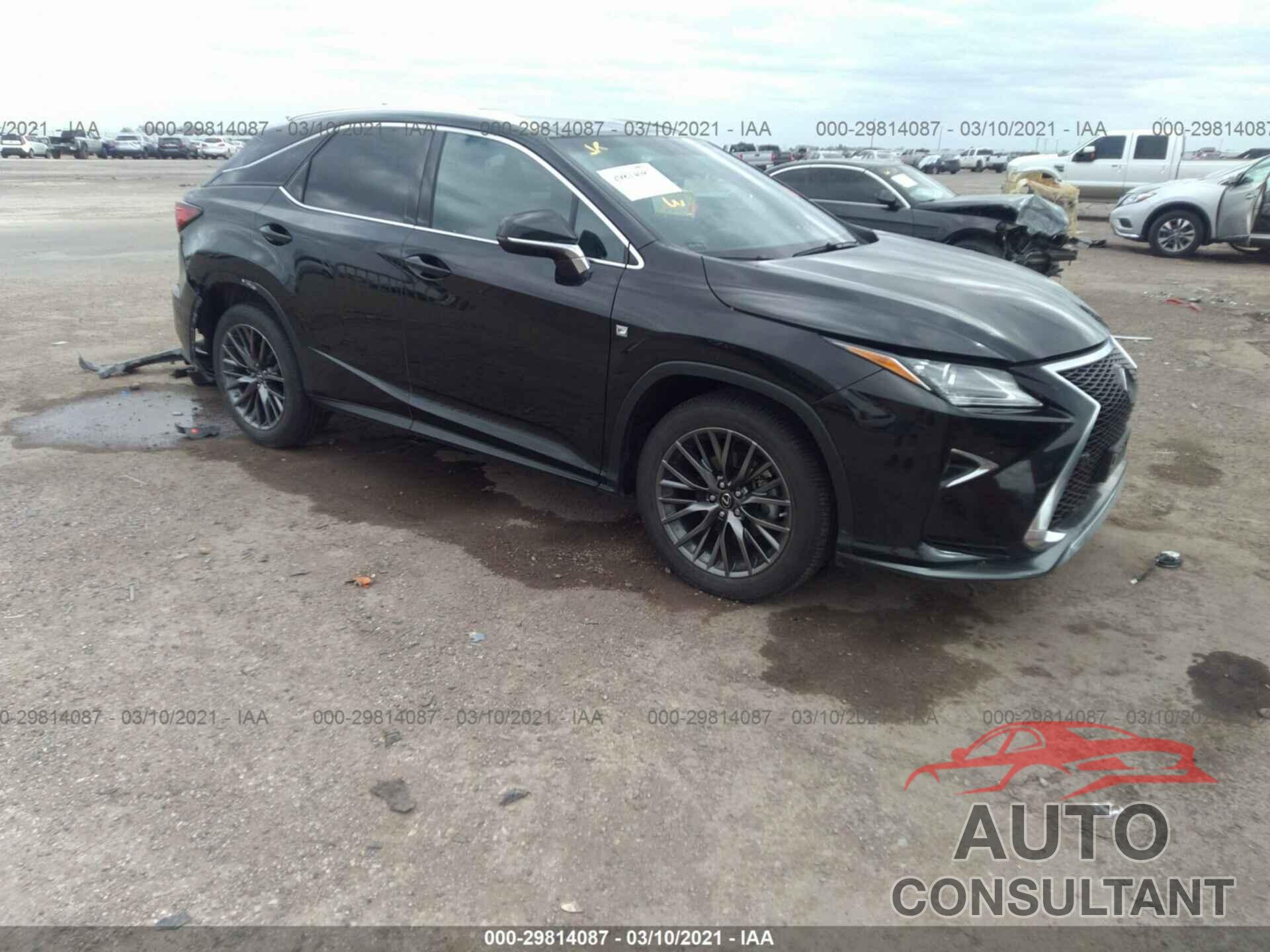 LEXUS RX 350 2016 - 2T2BZMCA5GC019228