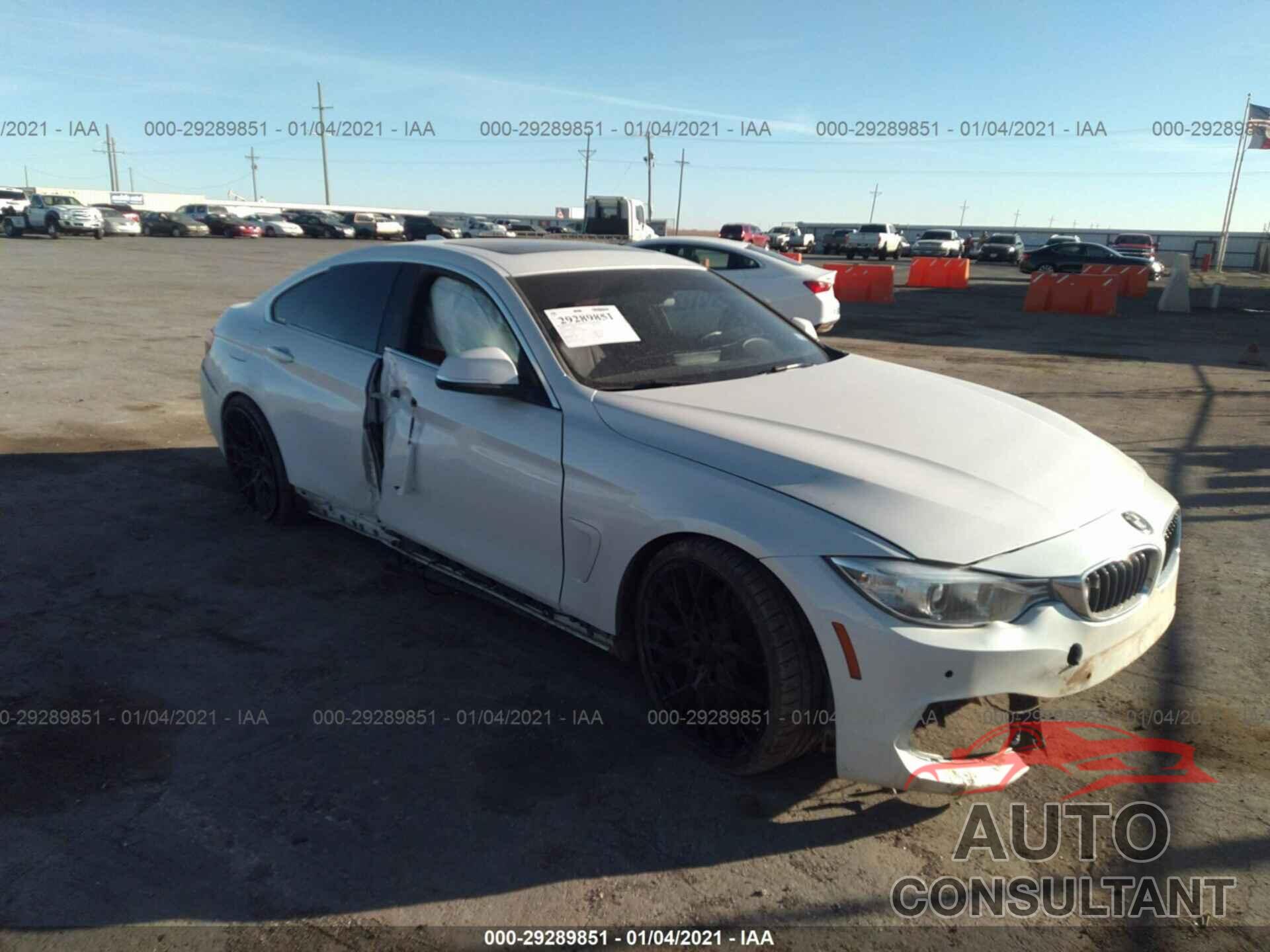 BMW 4 SERIES 2016 - WBA4A9C52GGL88146