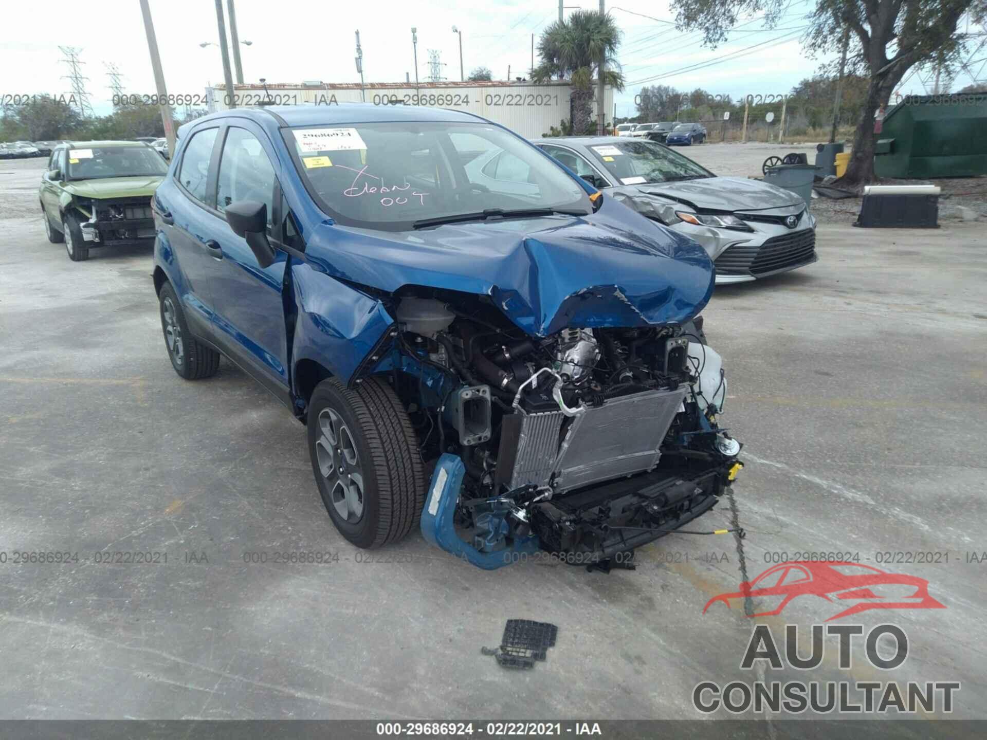 FORD ECOSPORT 2020 - MAJ3S2FE1LC379086