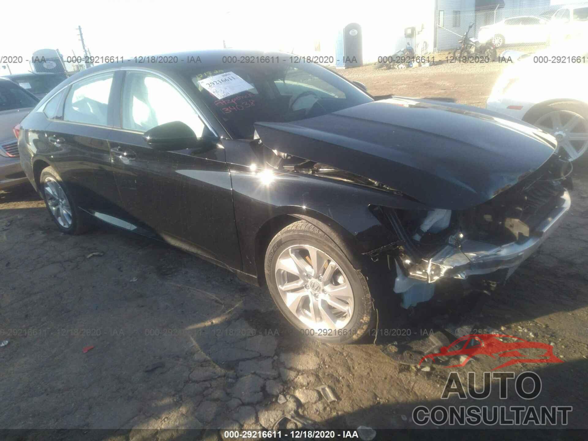 HONDA ACCORD SEDAN 2019 - 1HGCV1F12KA145253