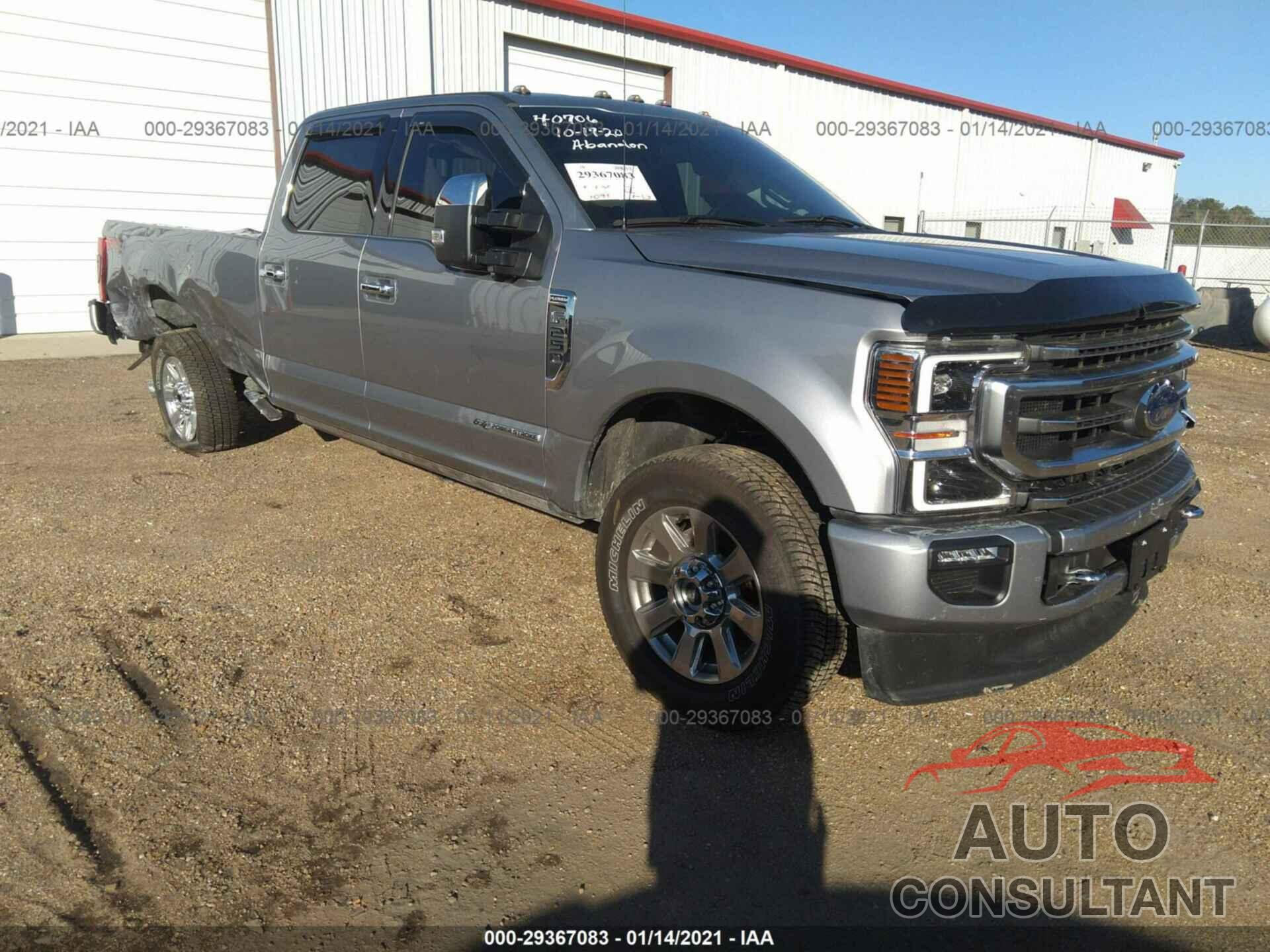 FORD SUPER DUTY F-250 SRW 2020 - 1FT7W2BT8LEC37360