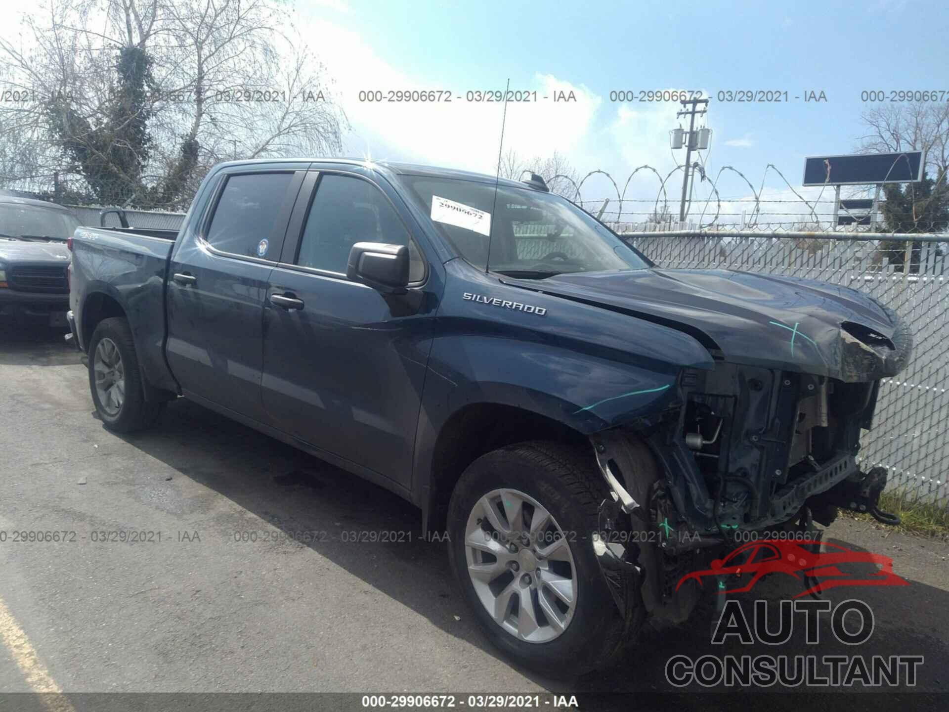 CHEVROLET SILVERADO 1500 2019 - 3GCPYBEH8KG239070