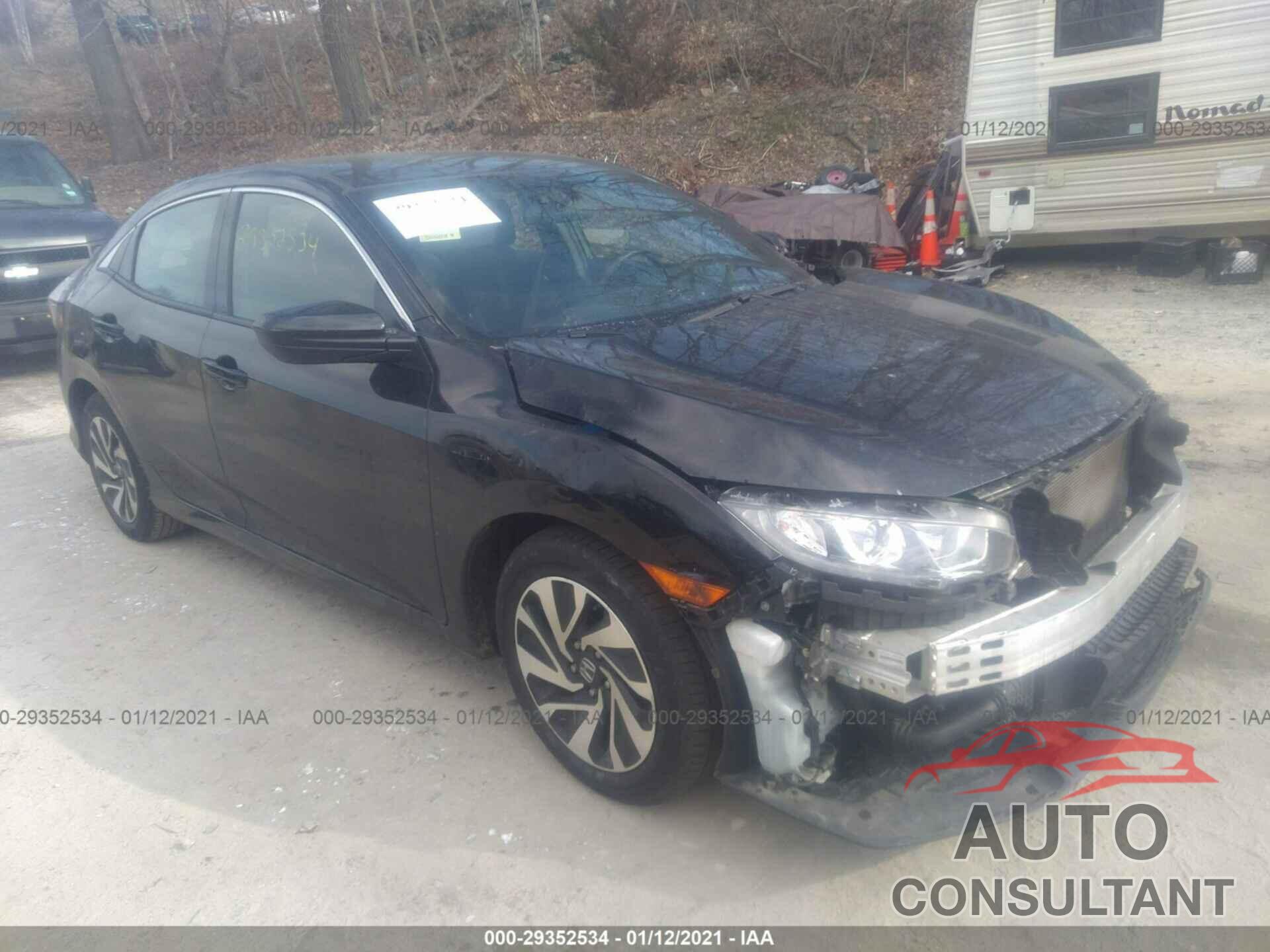 HONDA CIVIC HATCHBACK 2018 - SHHFK7H29JU425141