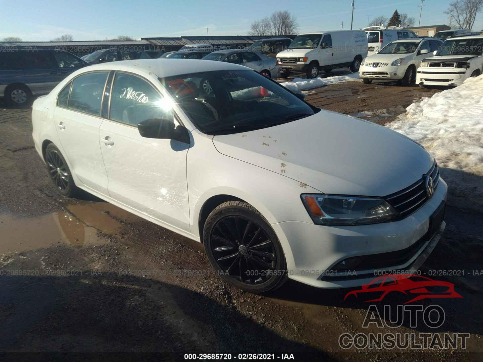 VOLKSWAGEN JETTA SEDAN 2016 - 3VWD17AJ0GM348447