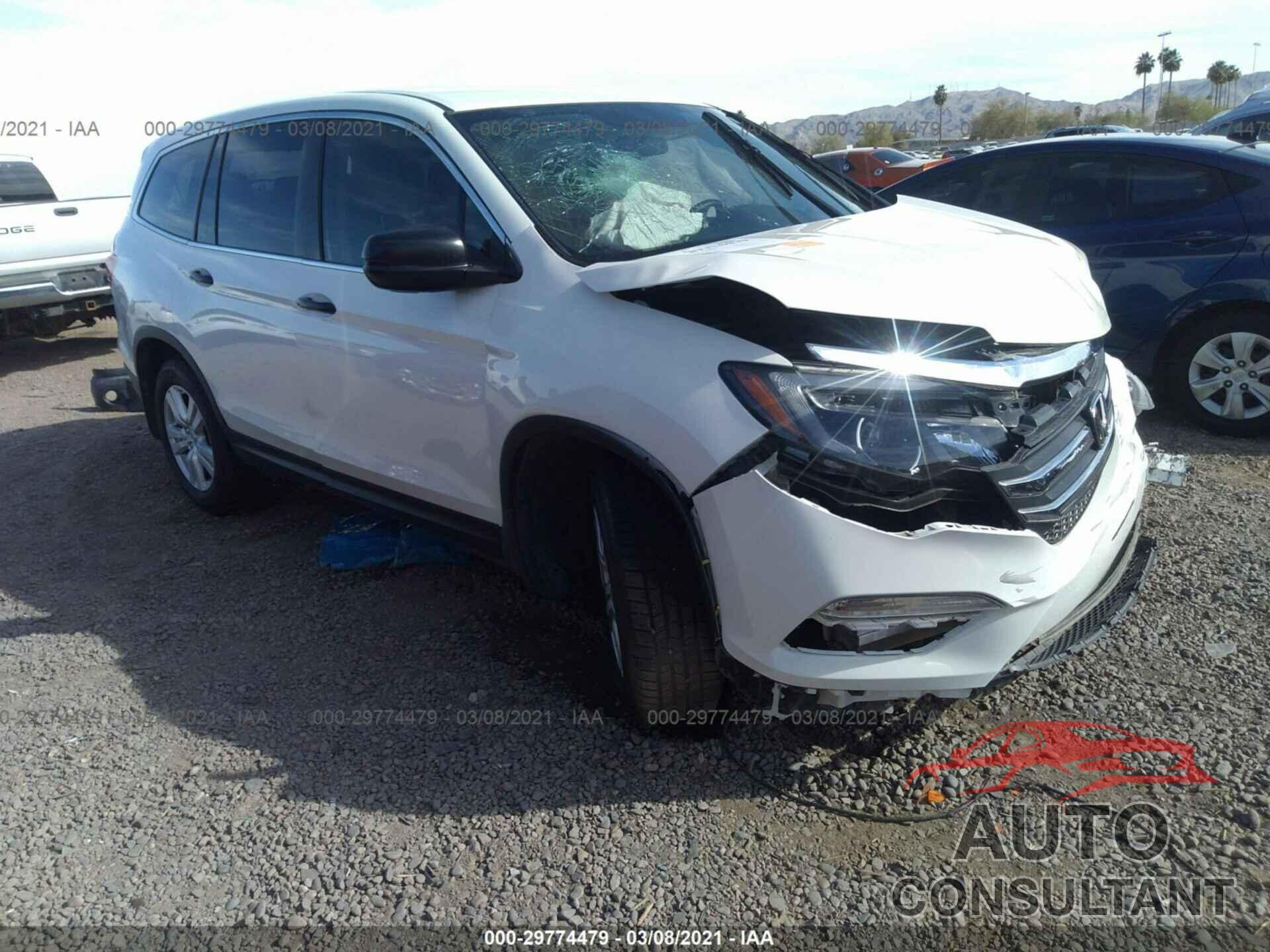 HONDA PILOT 2018 - 5FNYF5H19JB031729