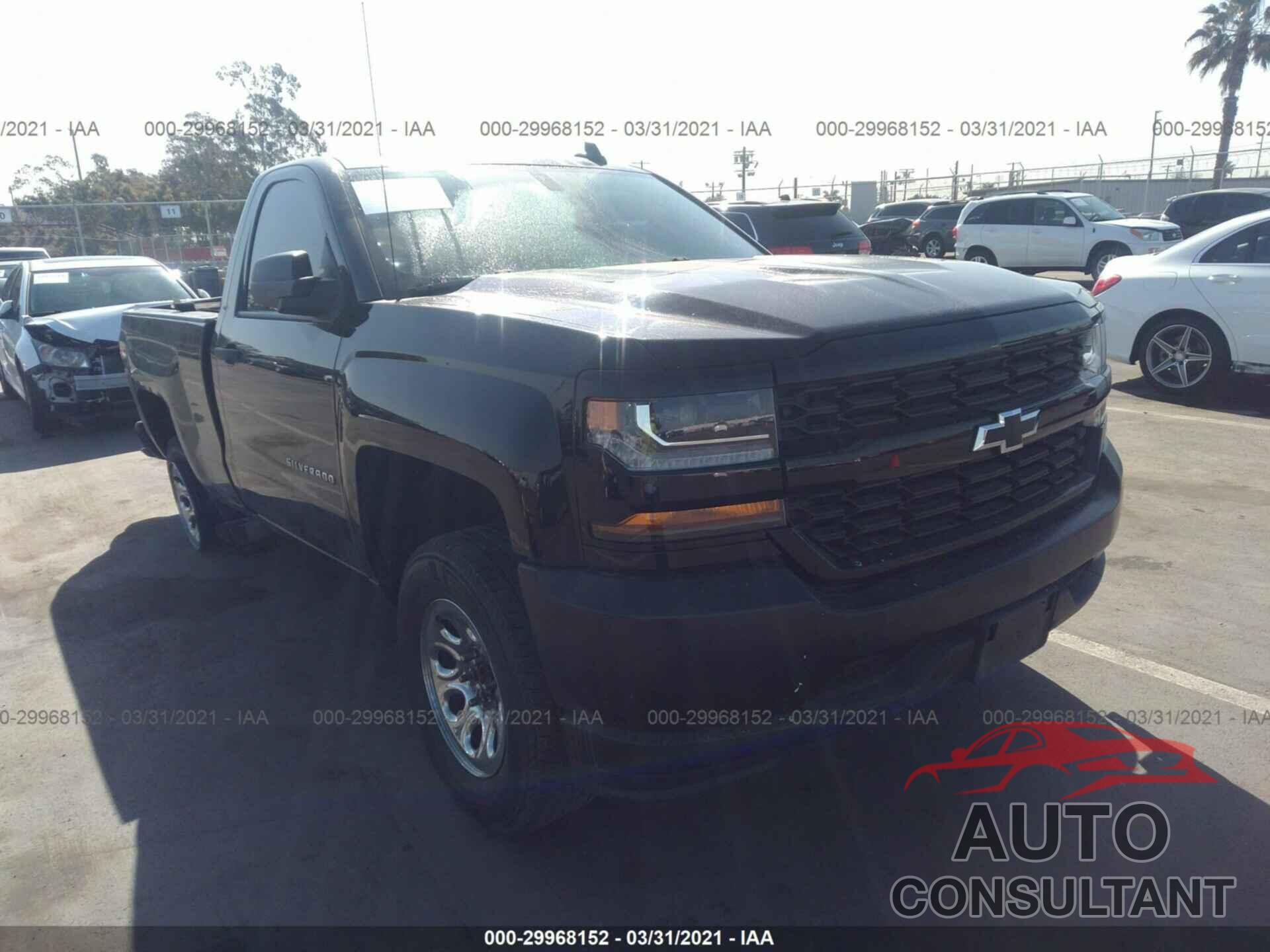 CHEVROLET SILVERADO 1500 2017 - 1GCNCNEC2HZ355143
