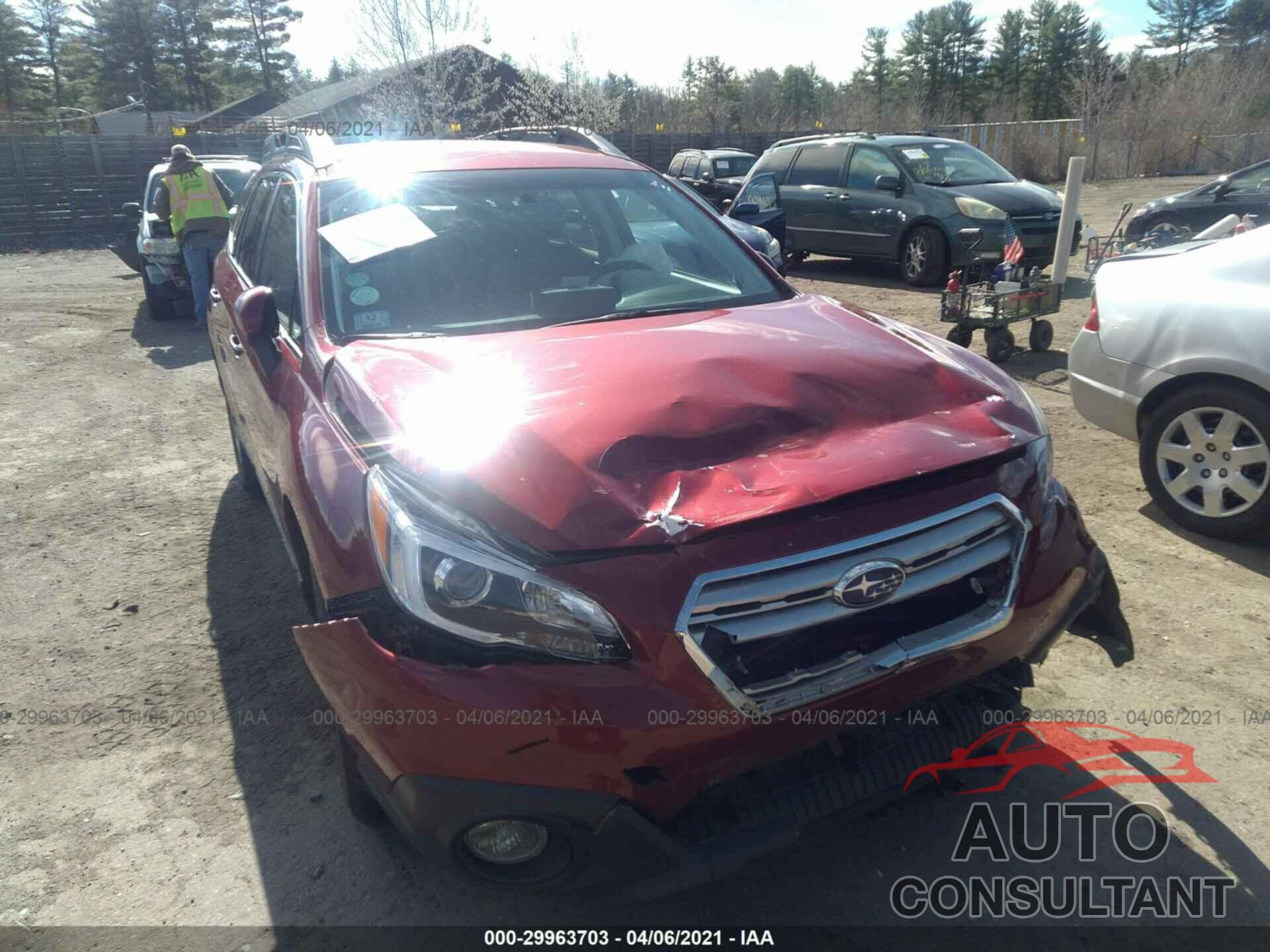 SUBARU OUTBACK 2017 - 4S4BSACC4H3248997