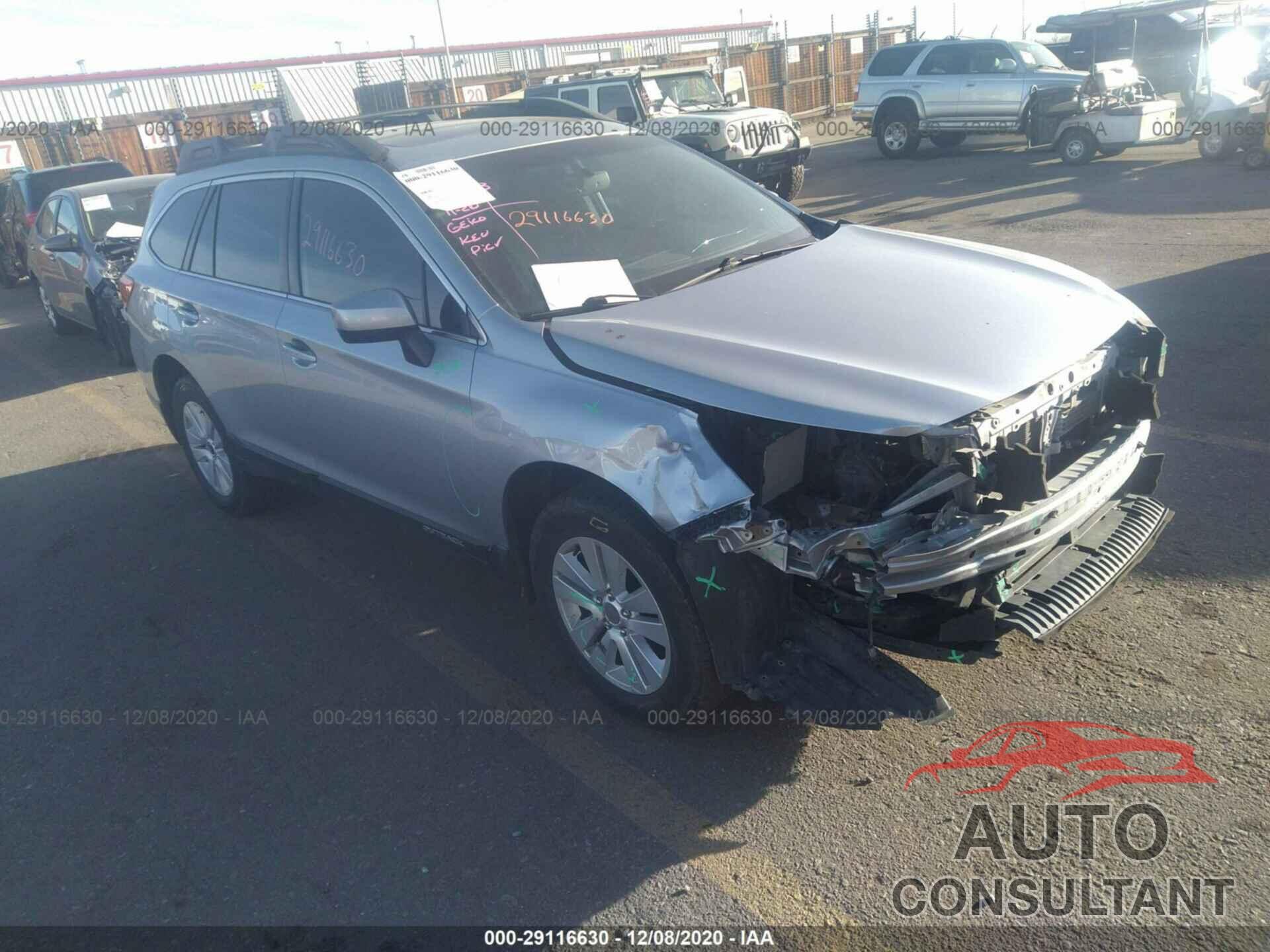 SUBARU OUTBACK 2016 - 4S4BSADC7G3264169
