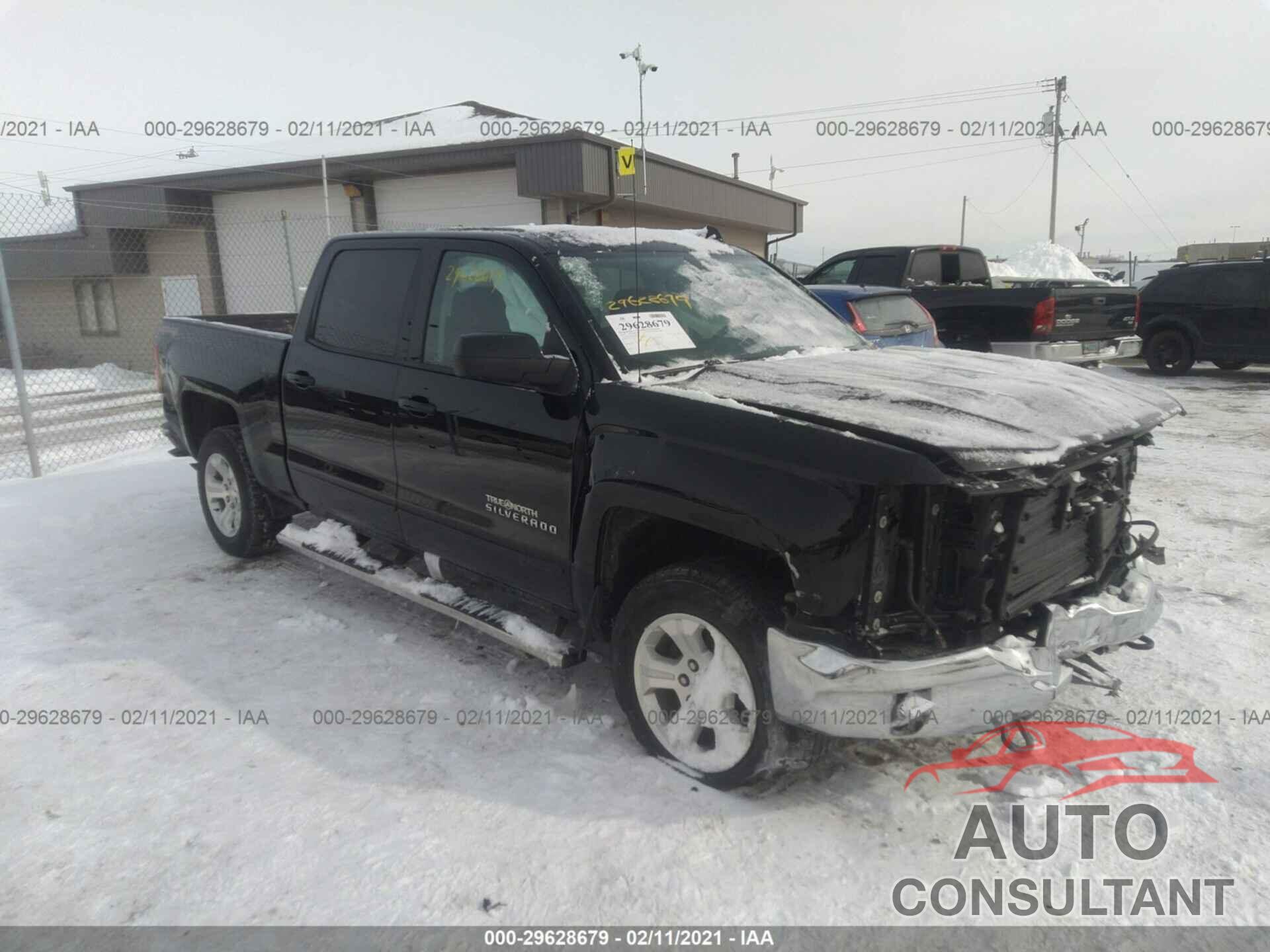 CHEVROLET SILVERADO 1500 2017 - 3GCUKREC0HG112243