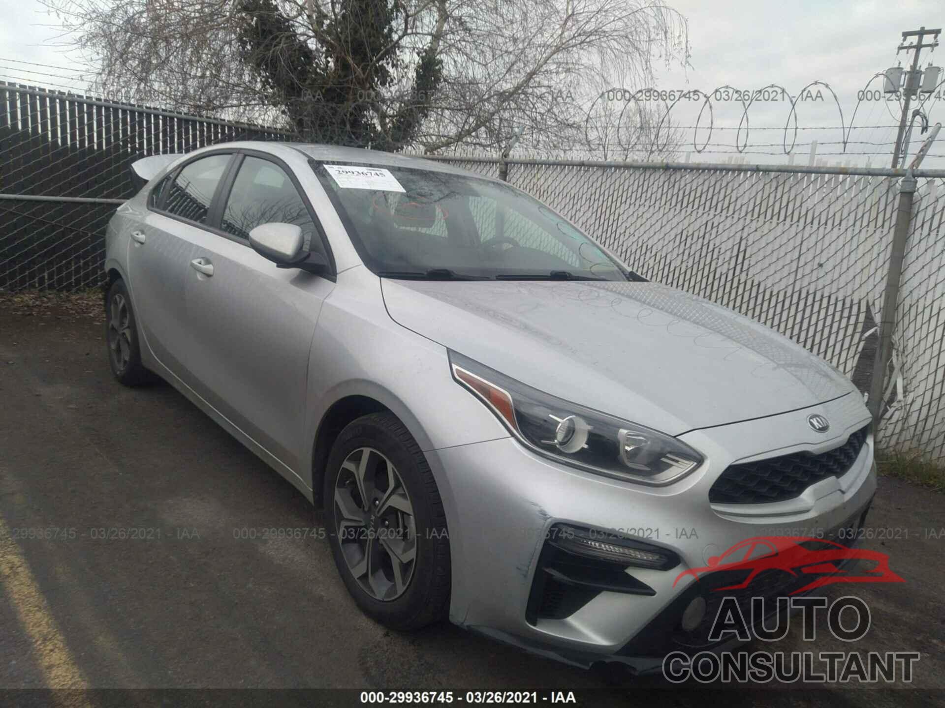KIA FORTE 2020 - 3KPF24AD6LE193487