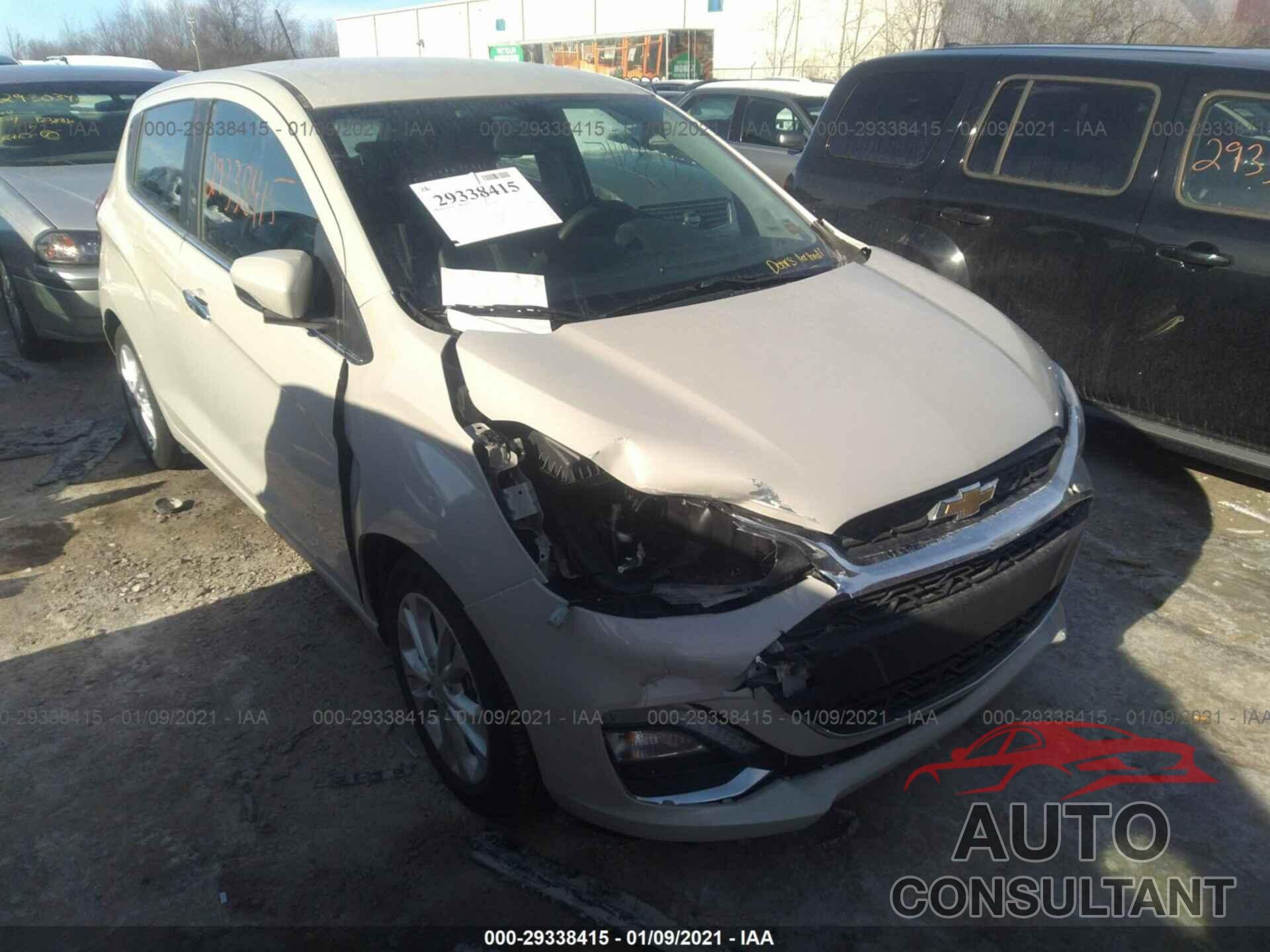 CHEVROLET SPARK 2019 - KL8CF6SA8KC752298