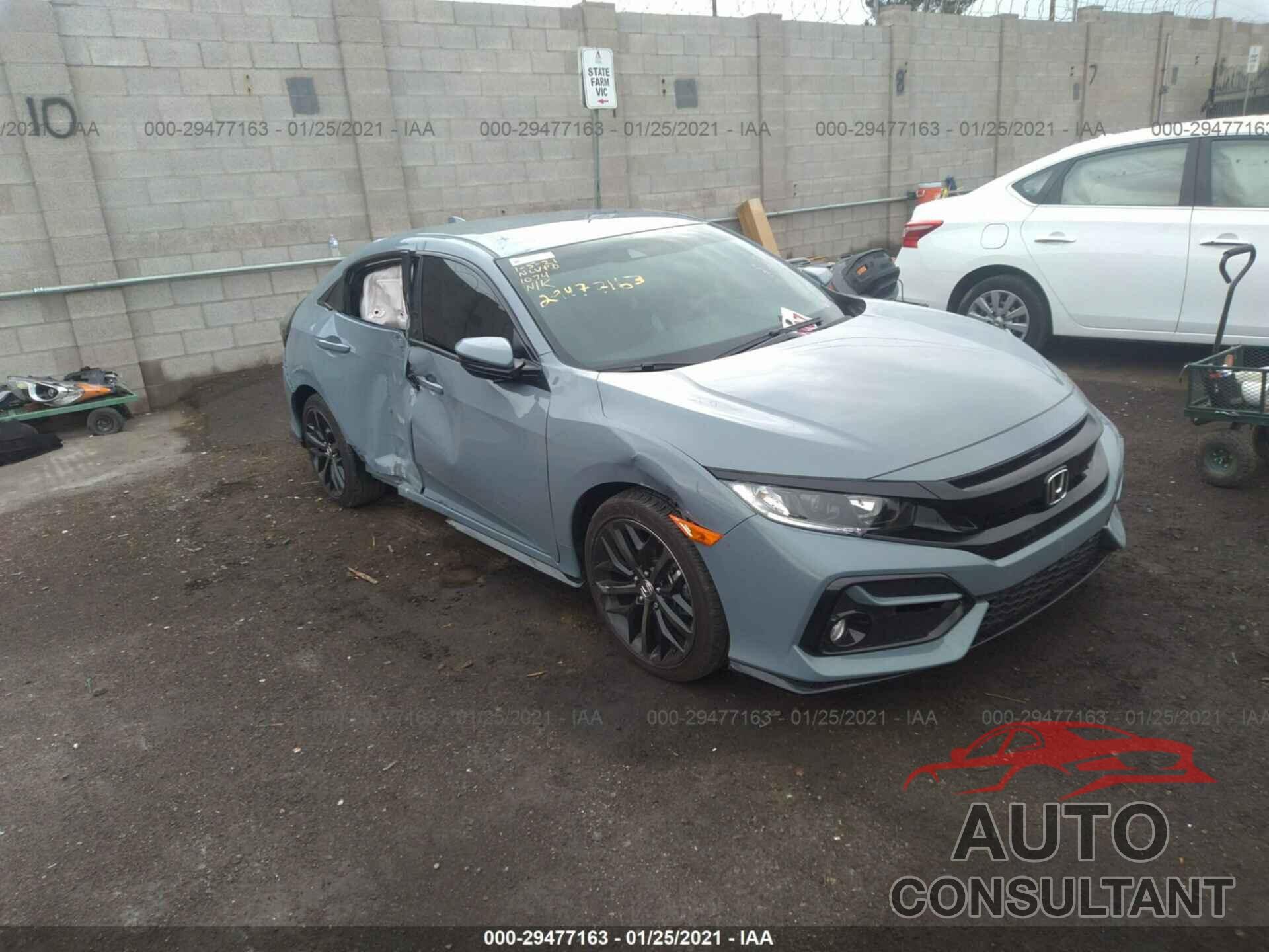 HONDA CIVIC HATCHBACK 2020 - SHHFK7G41LU222265