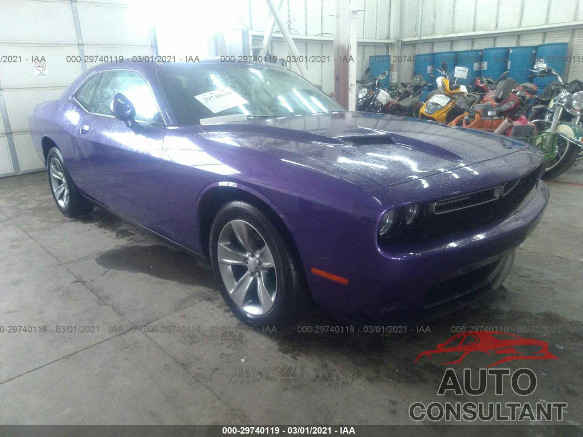 DODGE CHALLENGER 2019 - 2C3CDZAG6KH649502