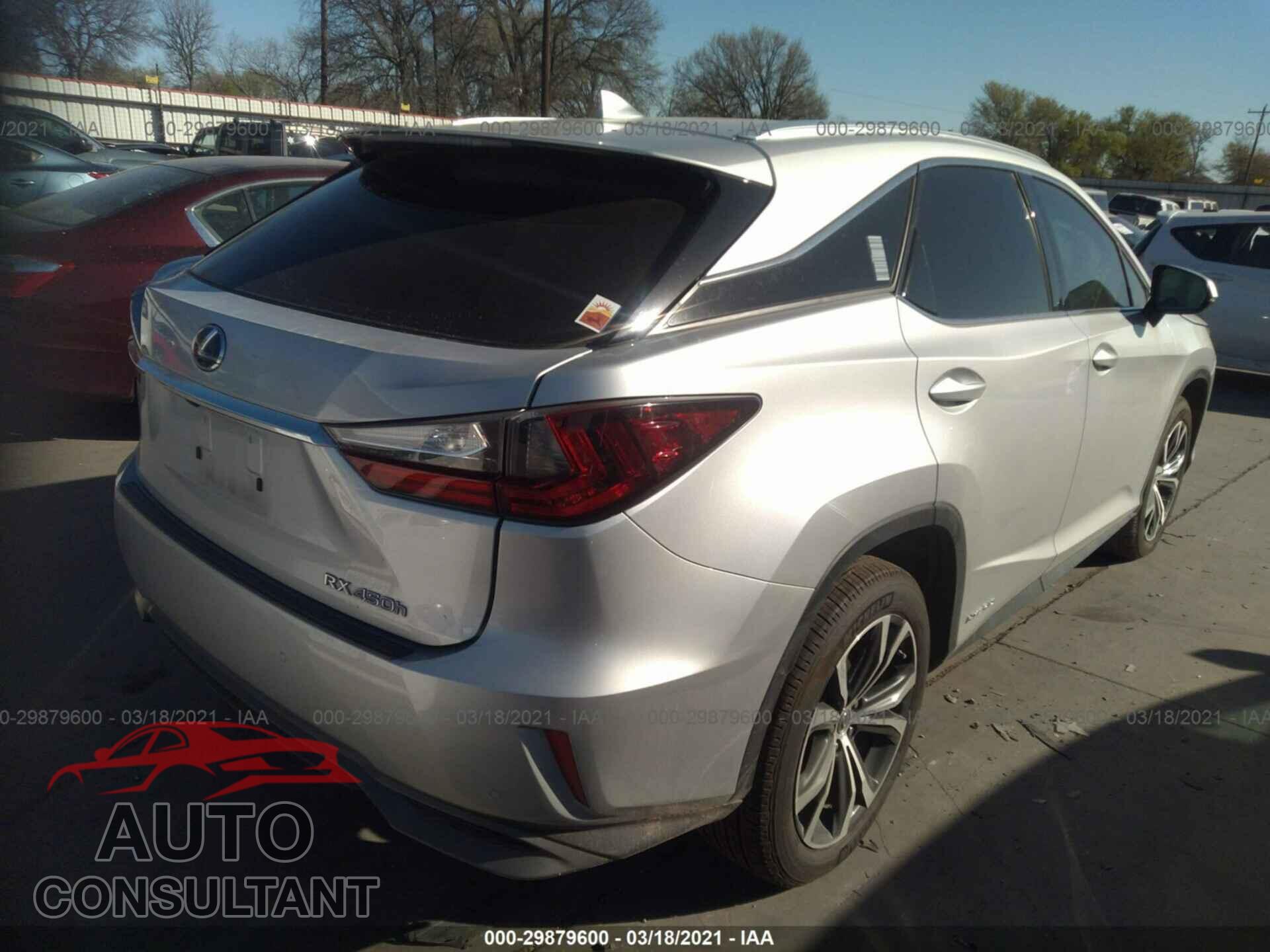 LEXUS RX 2017 - 2T2BGMCA6HC012005