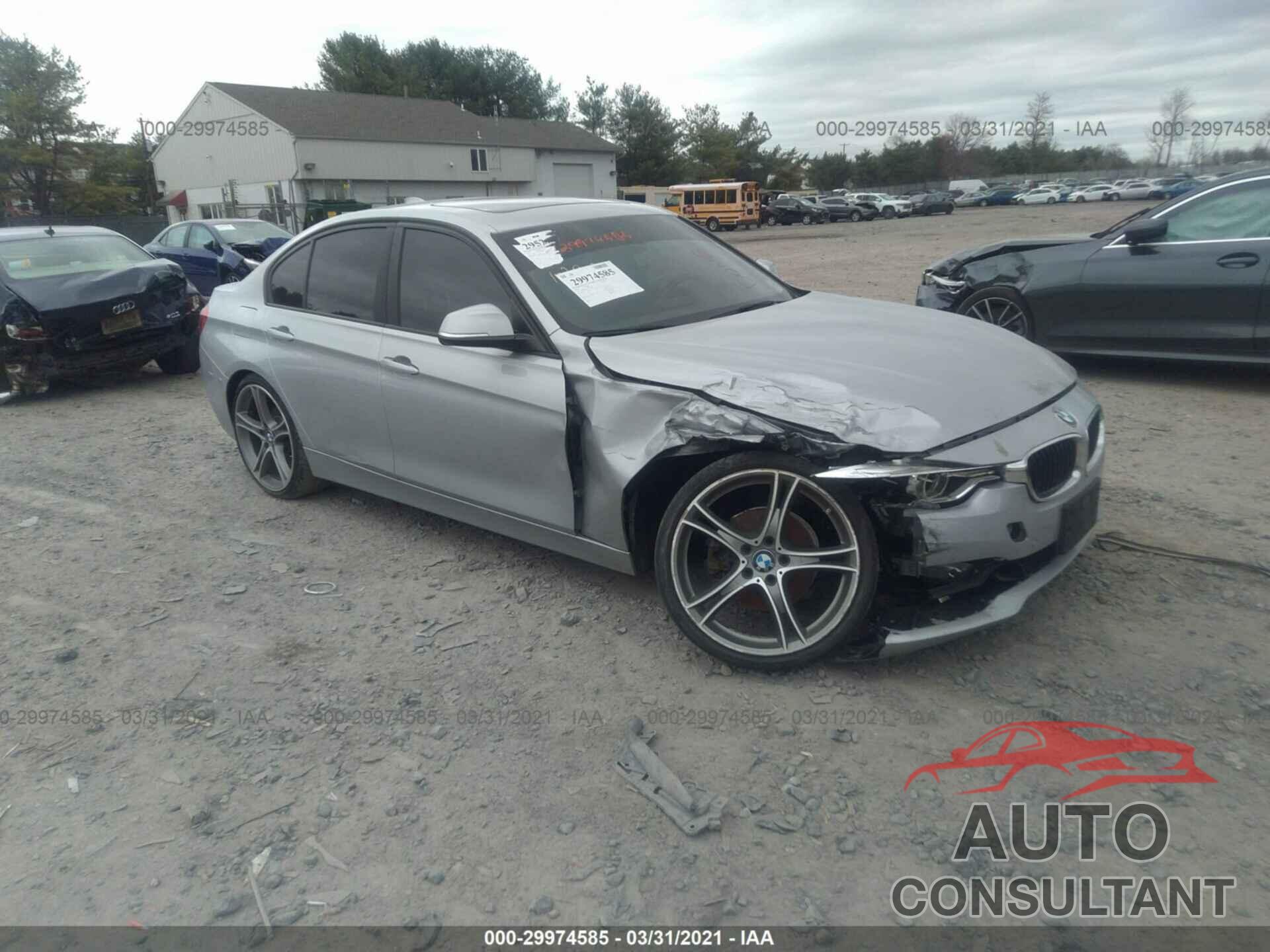 BMW 3 SERIES 2018 - WBA8E5G53JNU46082