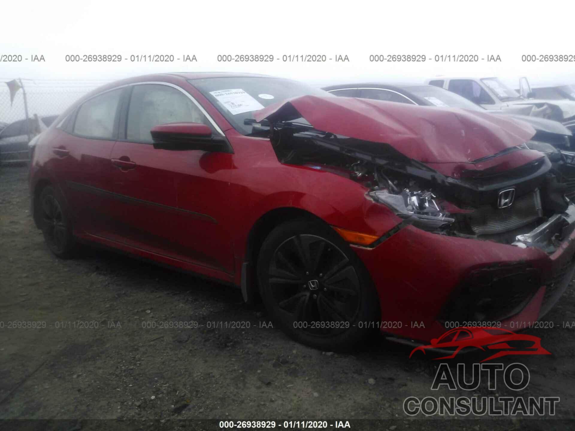 HONDA CIVIC HATCHBACK 2017 - SHHFK7H75HU203671