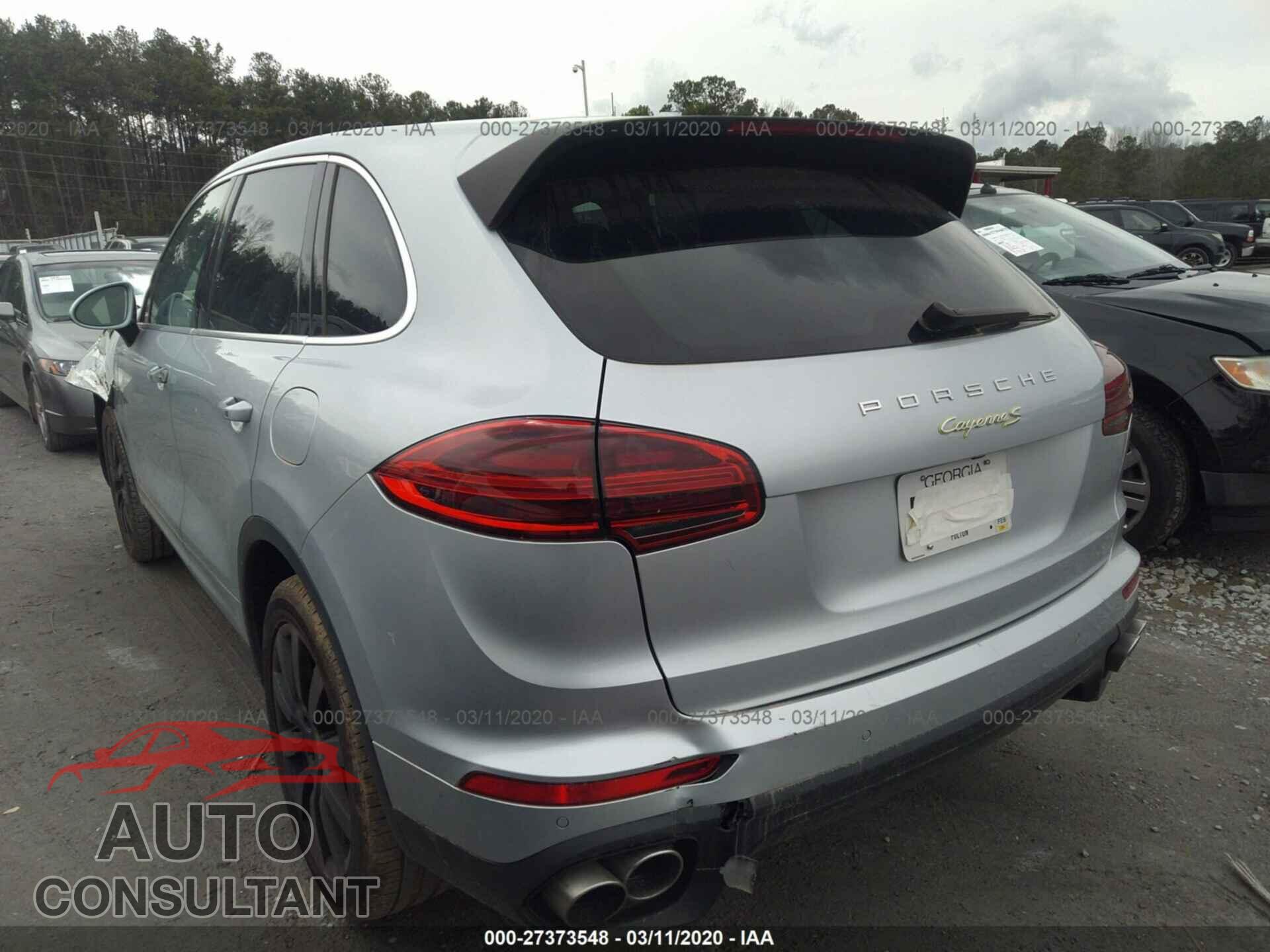 Porsche Cayenne 2016 - WP1AE2A25GLA60865