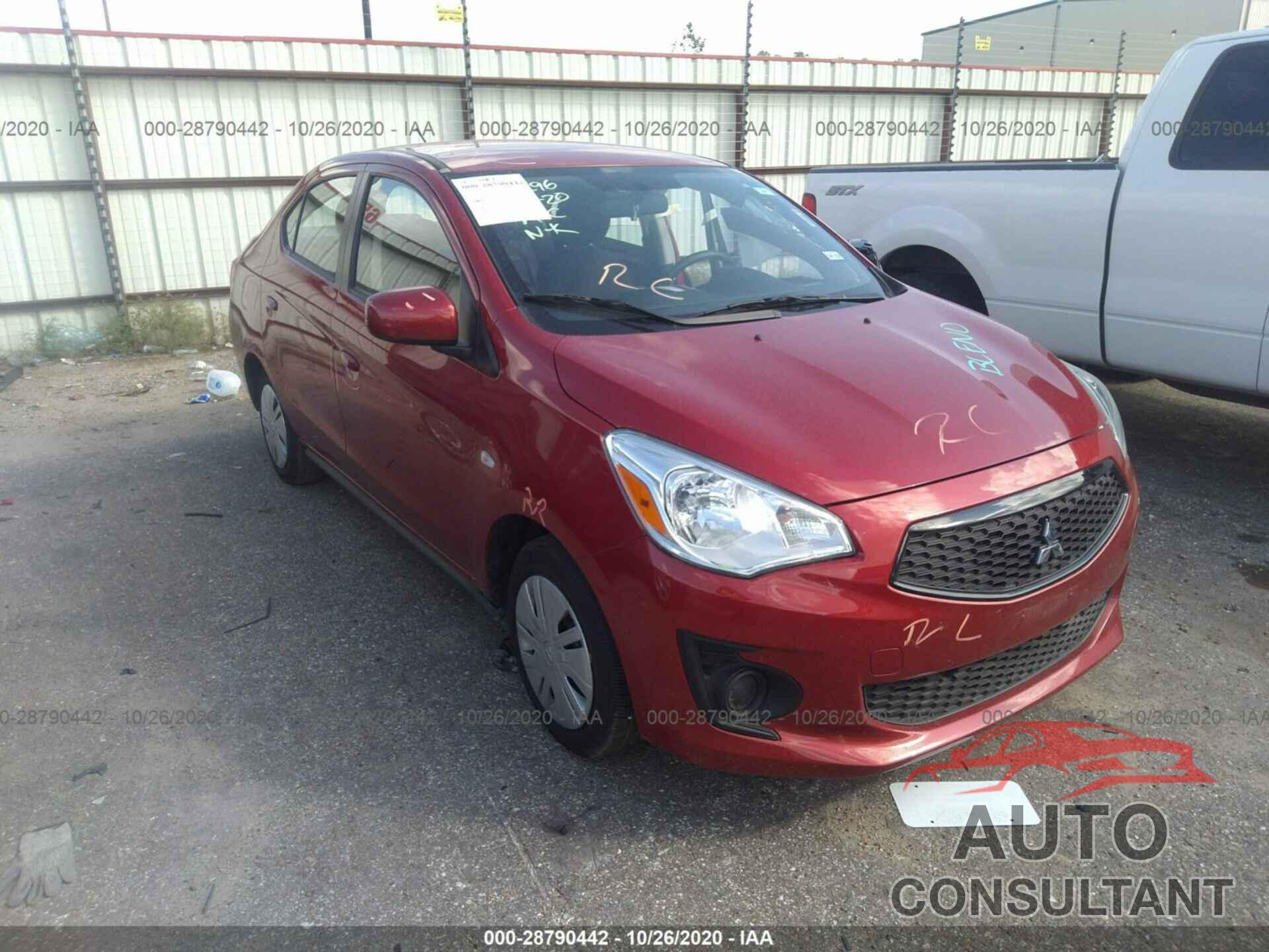 MITSUBISHI MIRAGE G4 2020 - ML32F3FJ3LHF09780