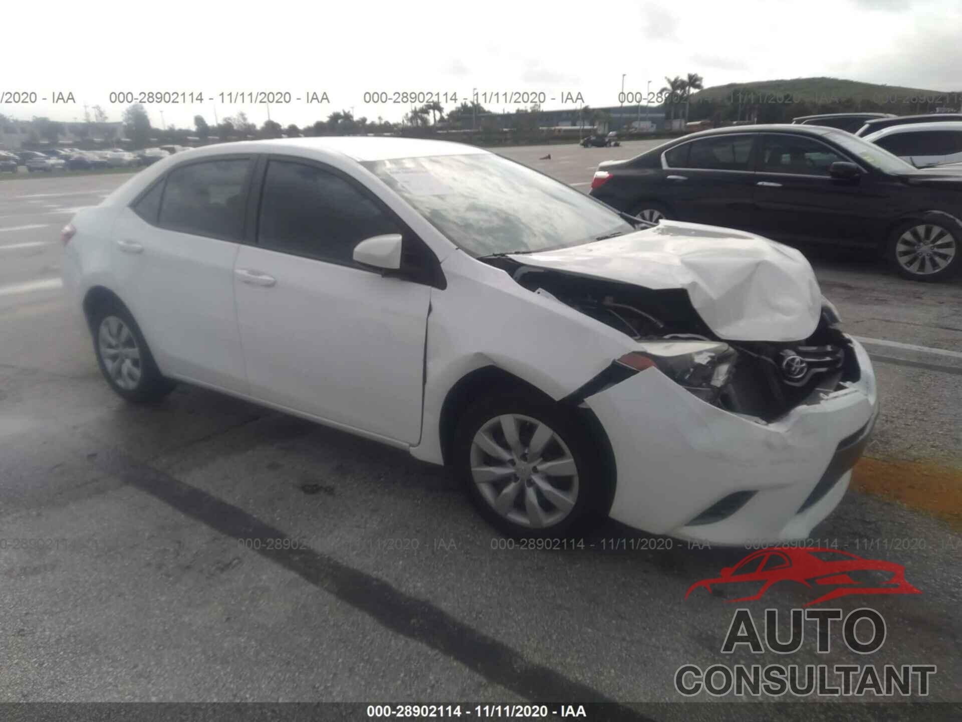 TOYOTA COROLLA 2016 - 5YFBURHE1GP520872
