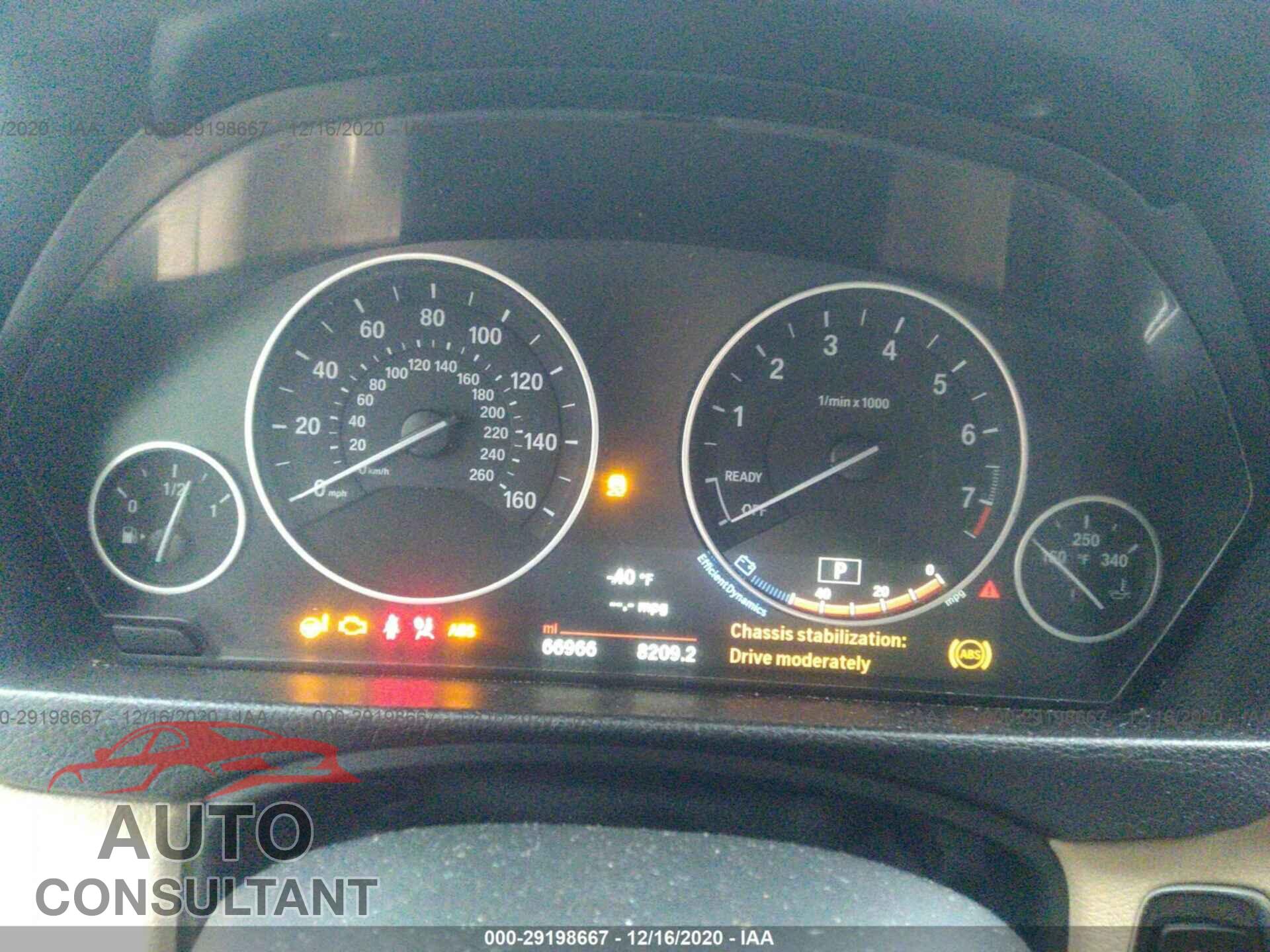 BMW 3 SERIES 2016 - WBA8E5G57GNU22019