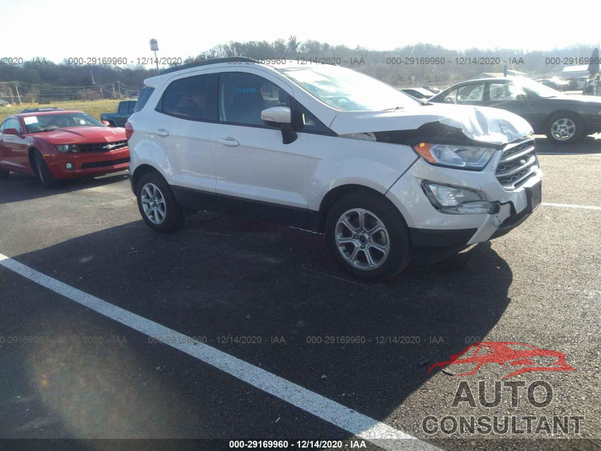 FORD ECOSPORT 2018 - MAJ3P1TE5JC233934