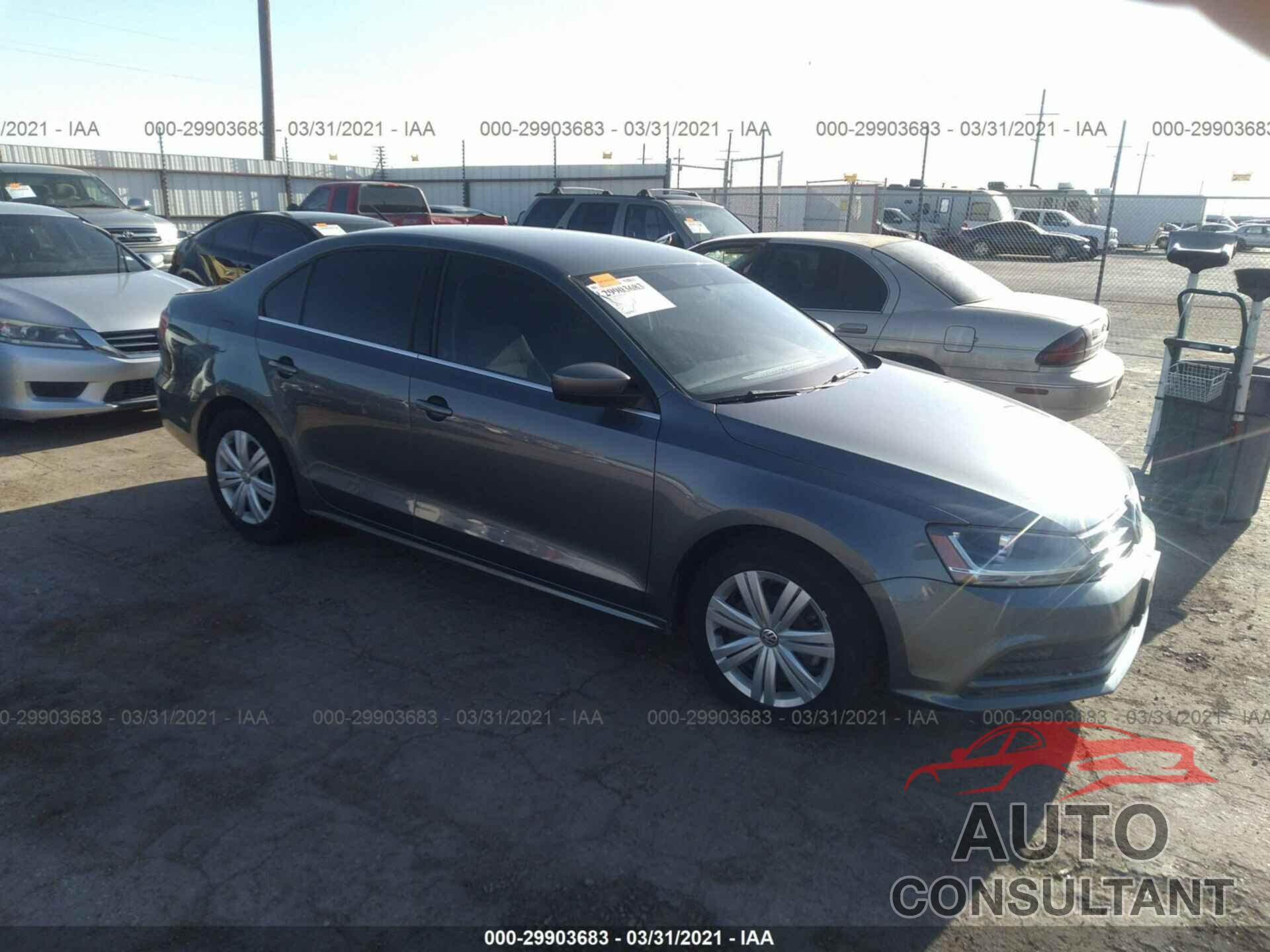 VOLKSWAGEN JETTA 2017 - 3VW2B7AJ2HM248243