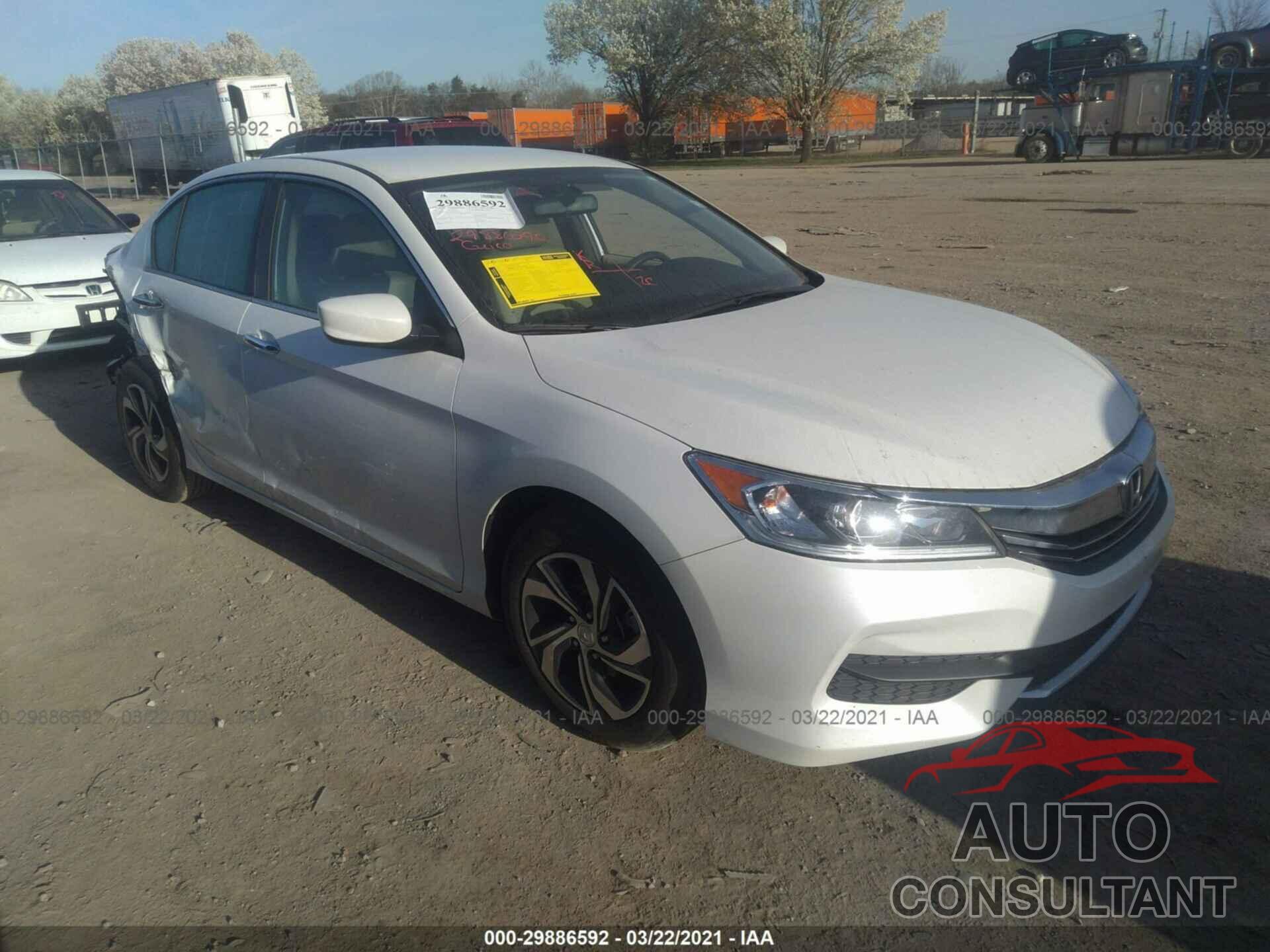 HONDA ACCORD SEDAN 2017 - 1HGCR2F33HA263770