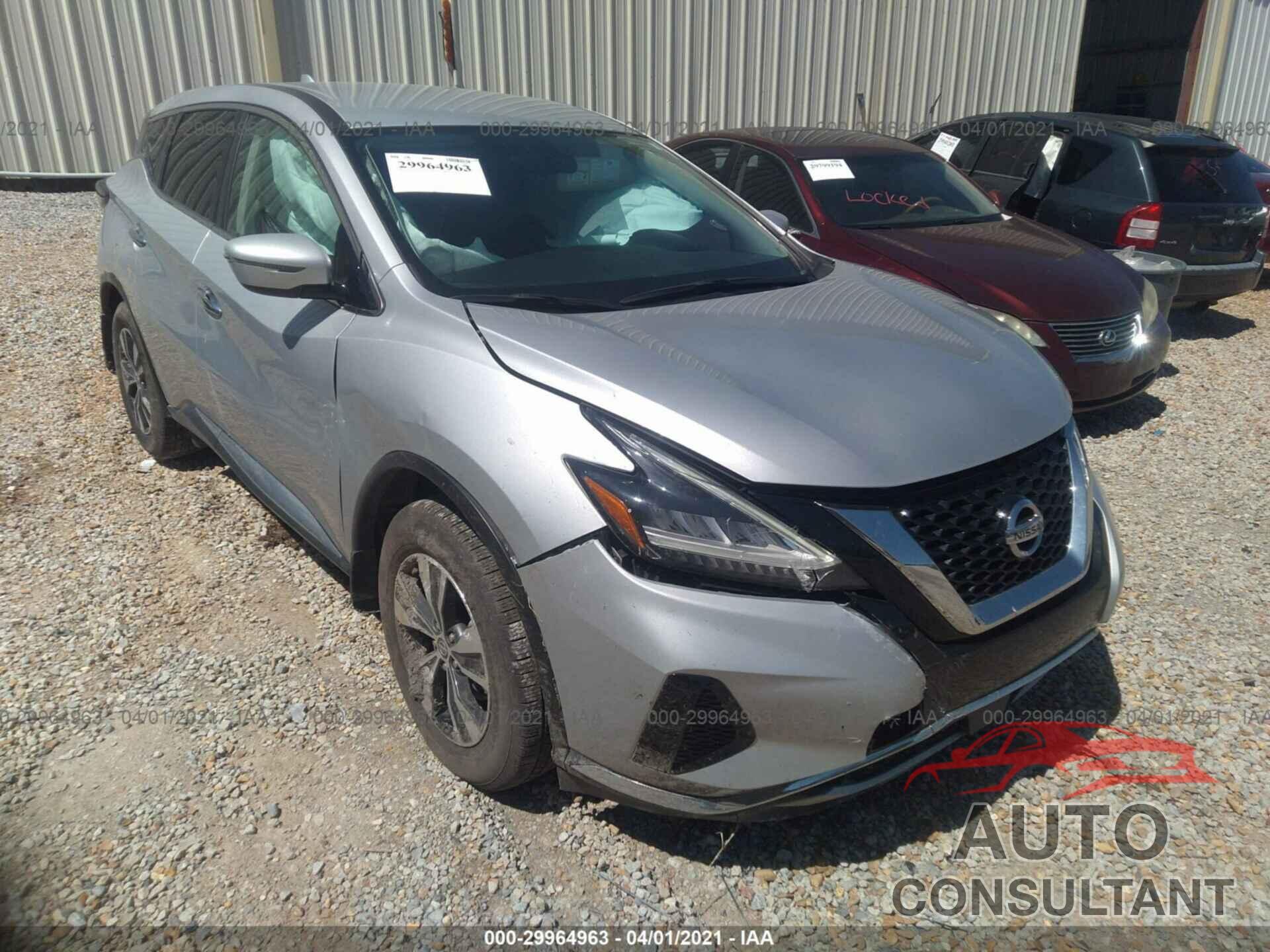 NISSAN MURANO 2019 - 5N1AZ2MJ2KN134468