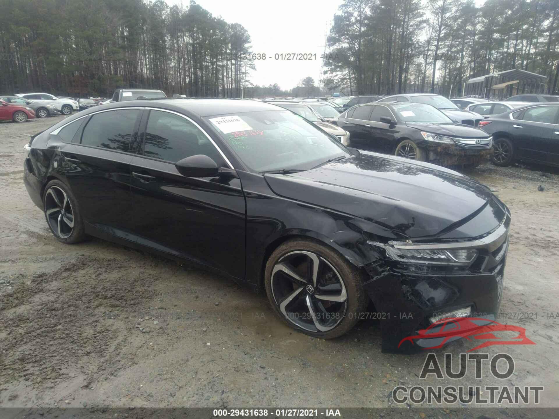 HONDA ACCORD SEDAN 2018 - 1HGCV1F33JA039314