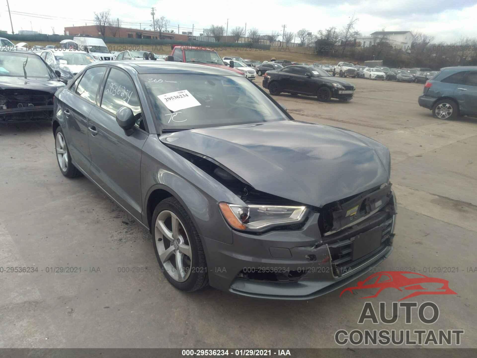 AUDI A3 2016 - WAUB8GFF8G1043928