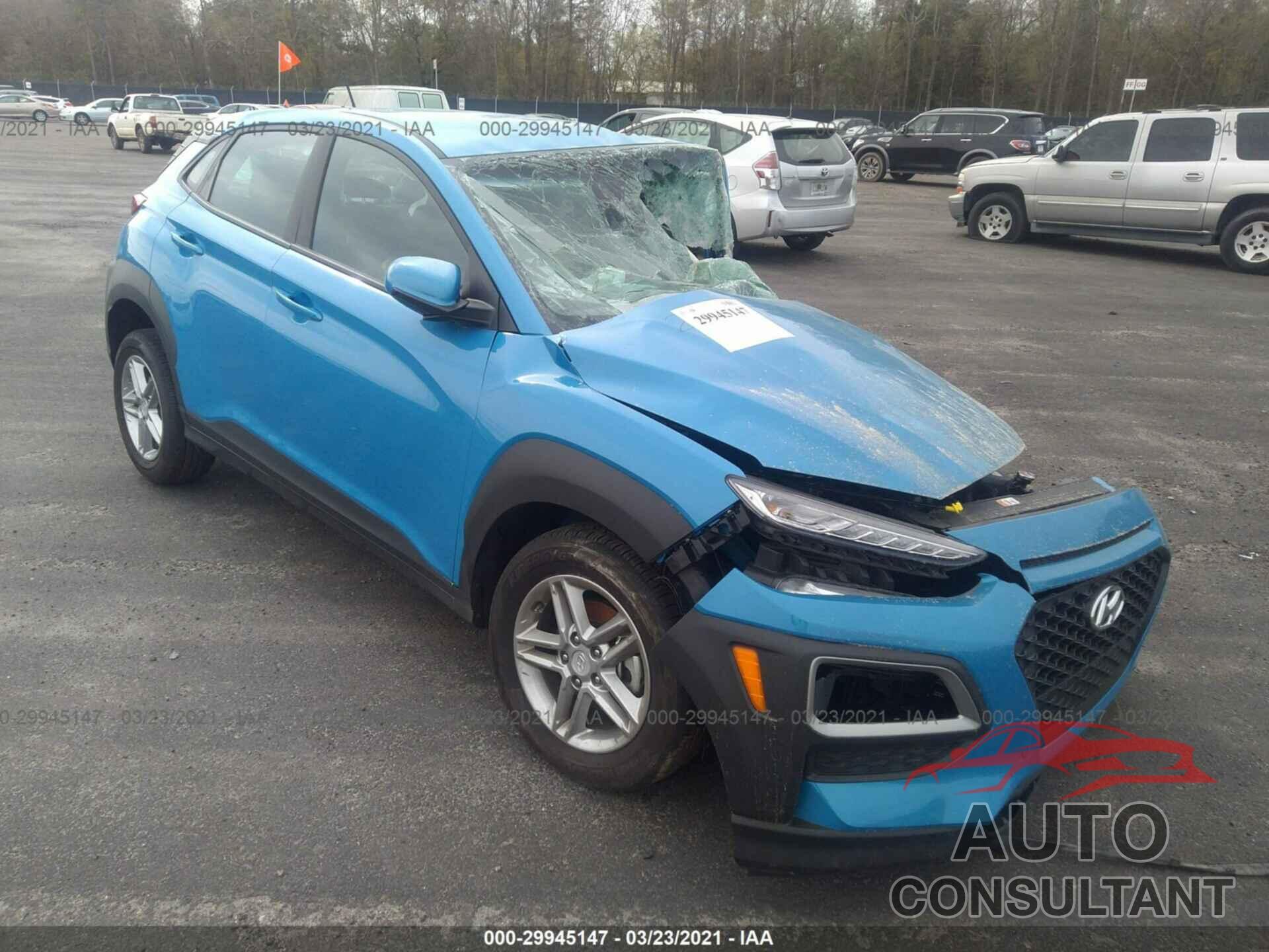 HYUNDAI KONA 2021 - KM8K12AA1MU638793